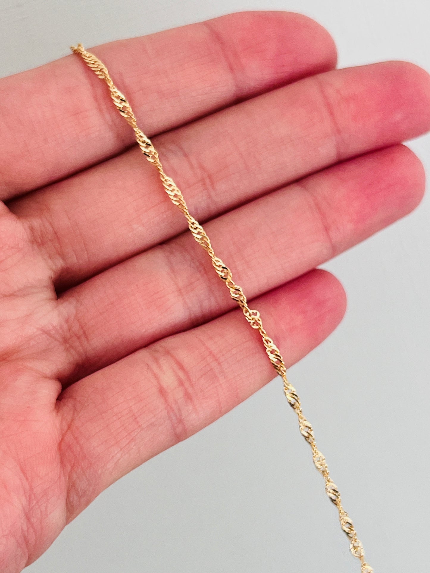 Gold Filled Singapore Bracelet