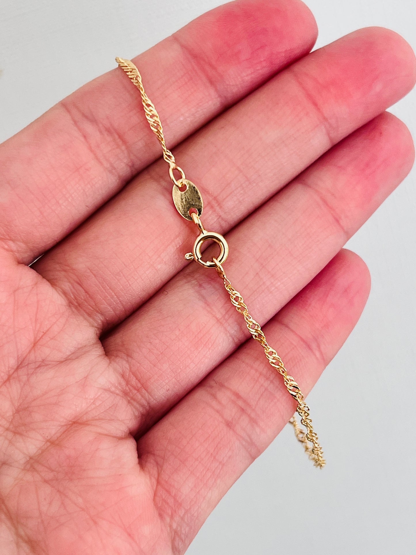 Gold Filled Singapore Bracelet