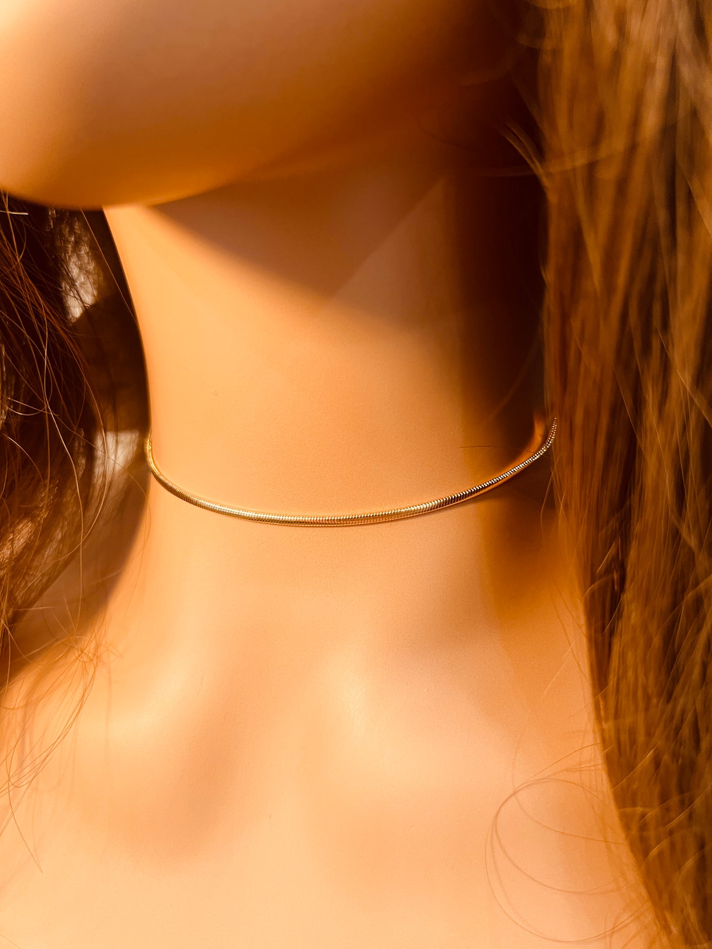 Gold Filled 1.5mm Herringbone Necklace