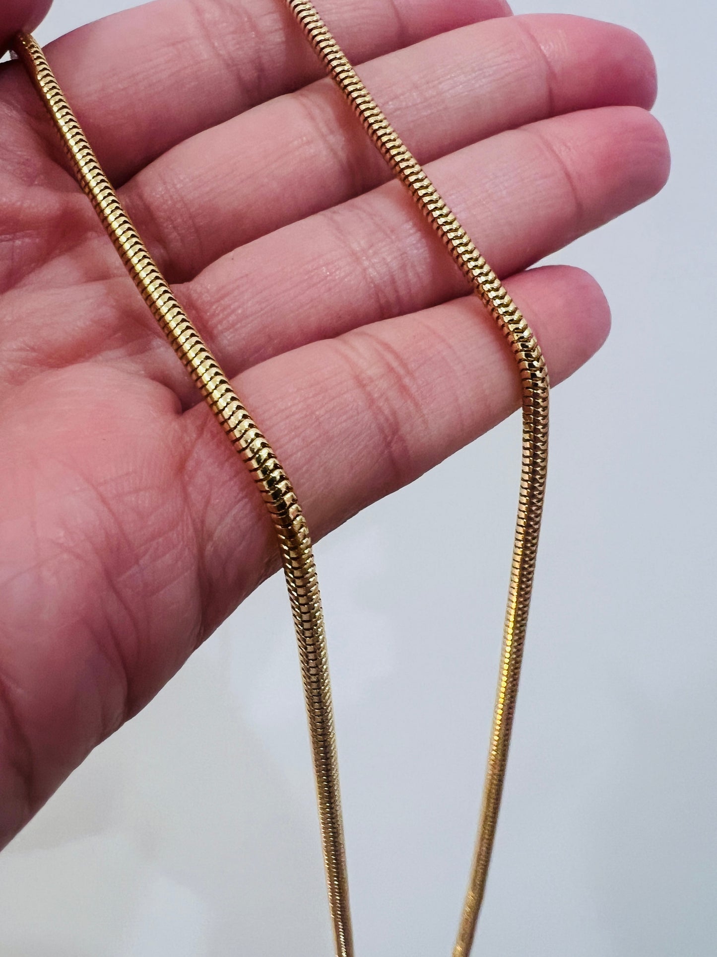 Gold Filled 2.5mm Snake Necklace