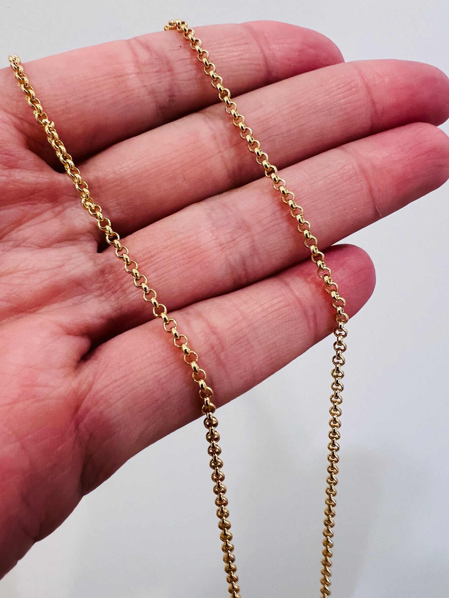 Gold Filled 1.5mm Rolo Necklace