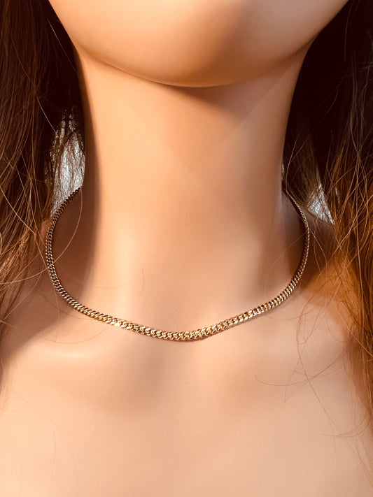 Gold Filled 2.8mm Curb Necklace