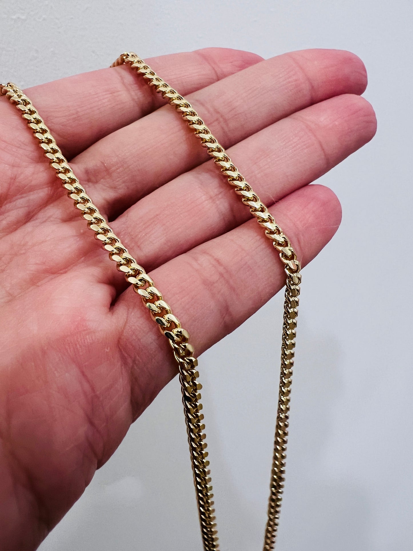 Gold Filled 2.8mm Curb Necklace