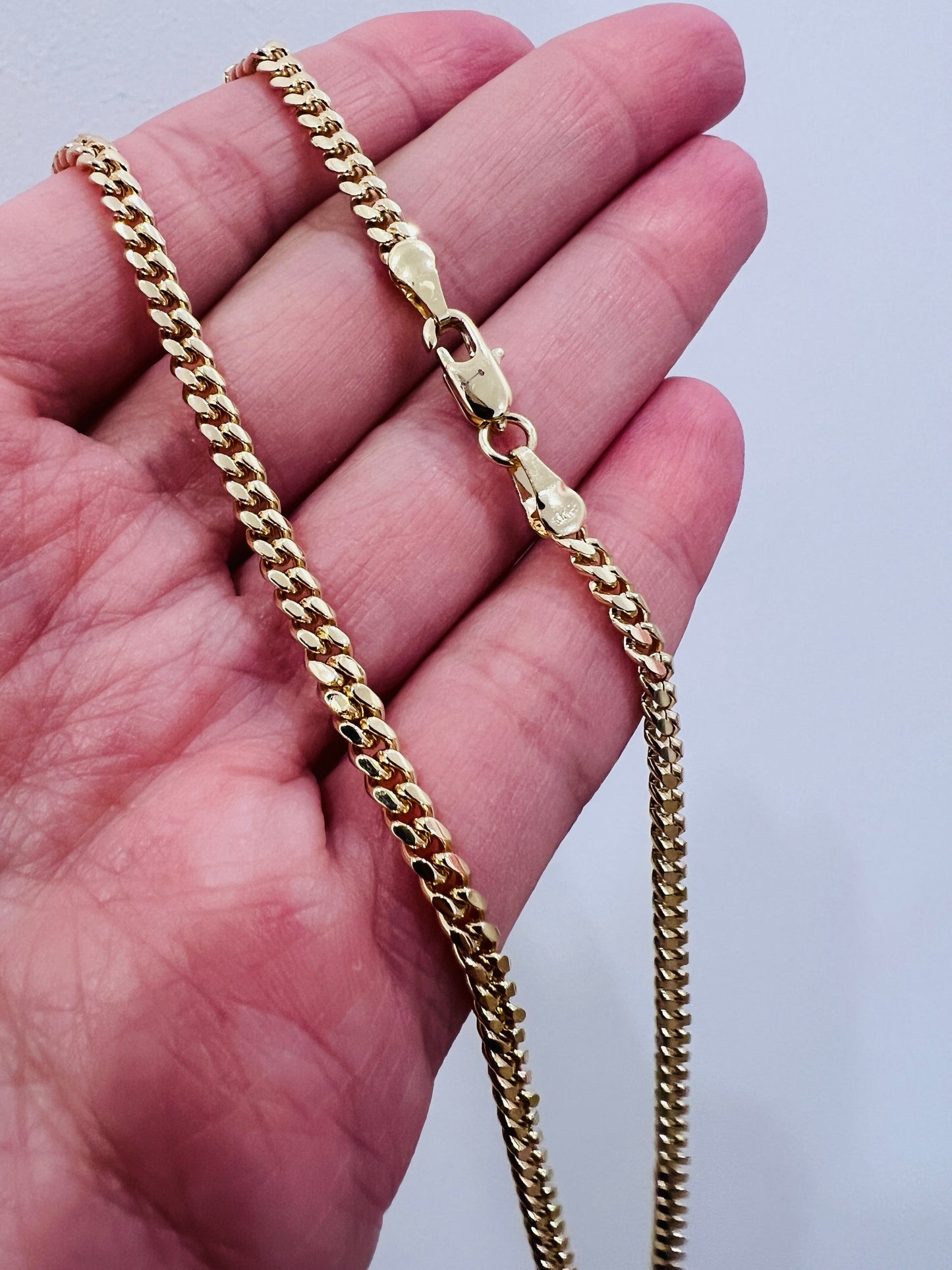 Gold Filled 2.8mm Curb Necklace