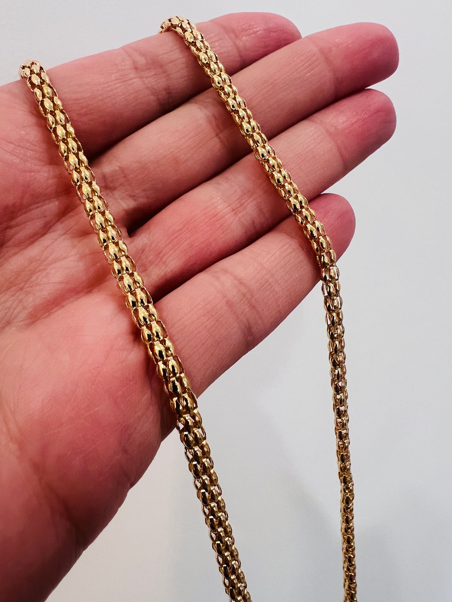 Gold Filled 3mm Popcorn Chain