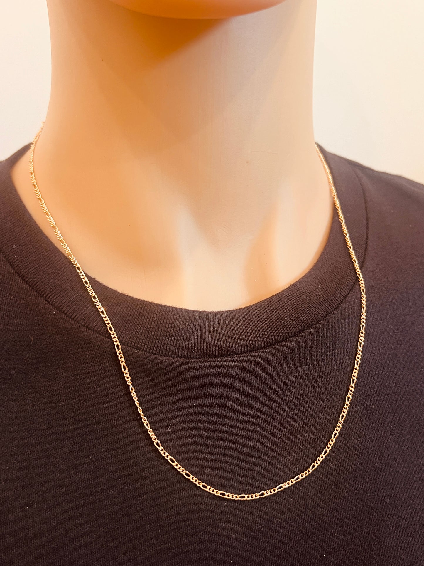 Gold Filled 1mm Figaro Chain