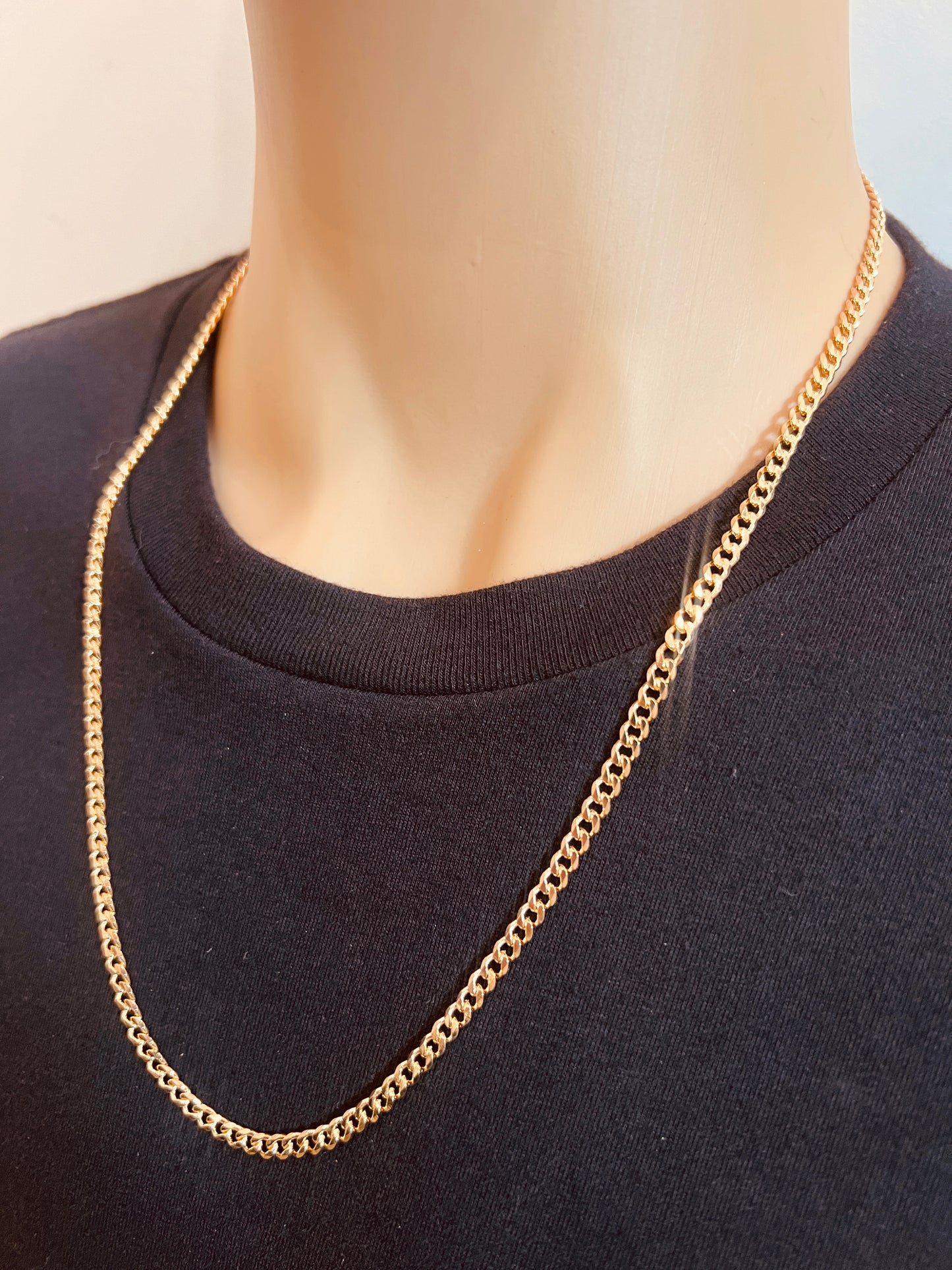 Gold Filled 3mm Curb Chain