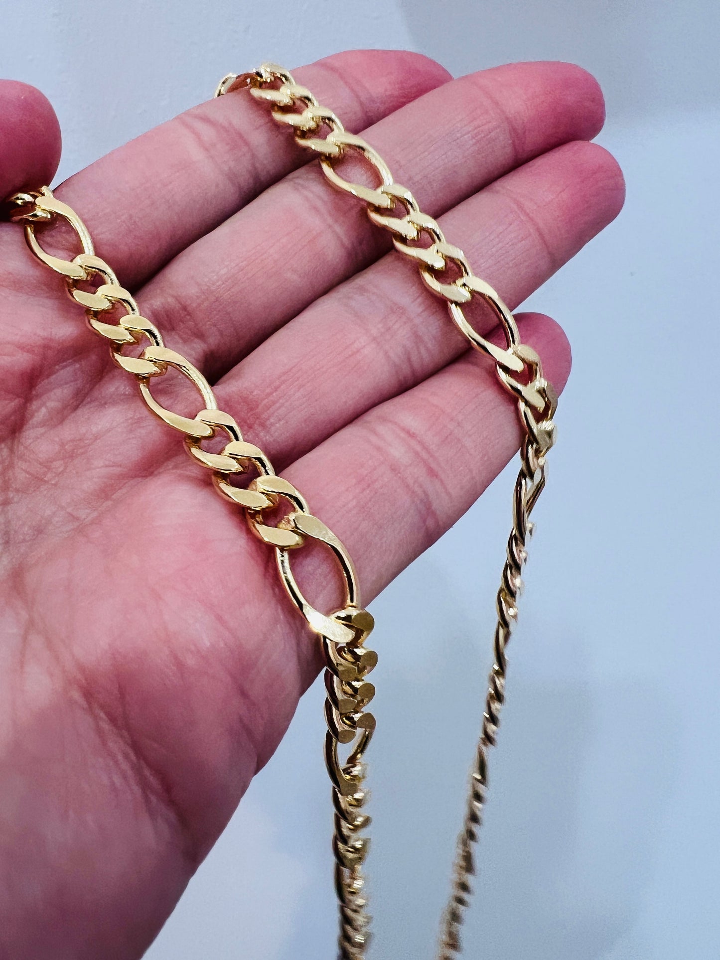 Gold Filled 6mm Figaro Chain