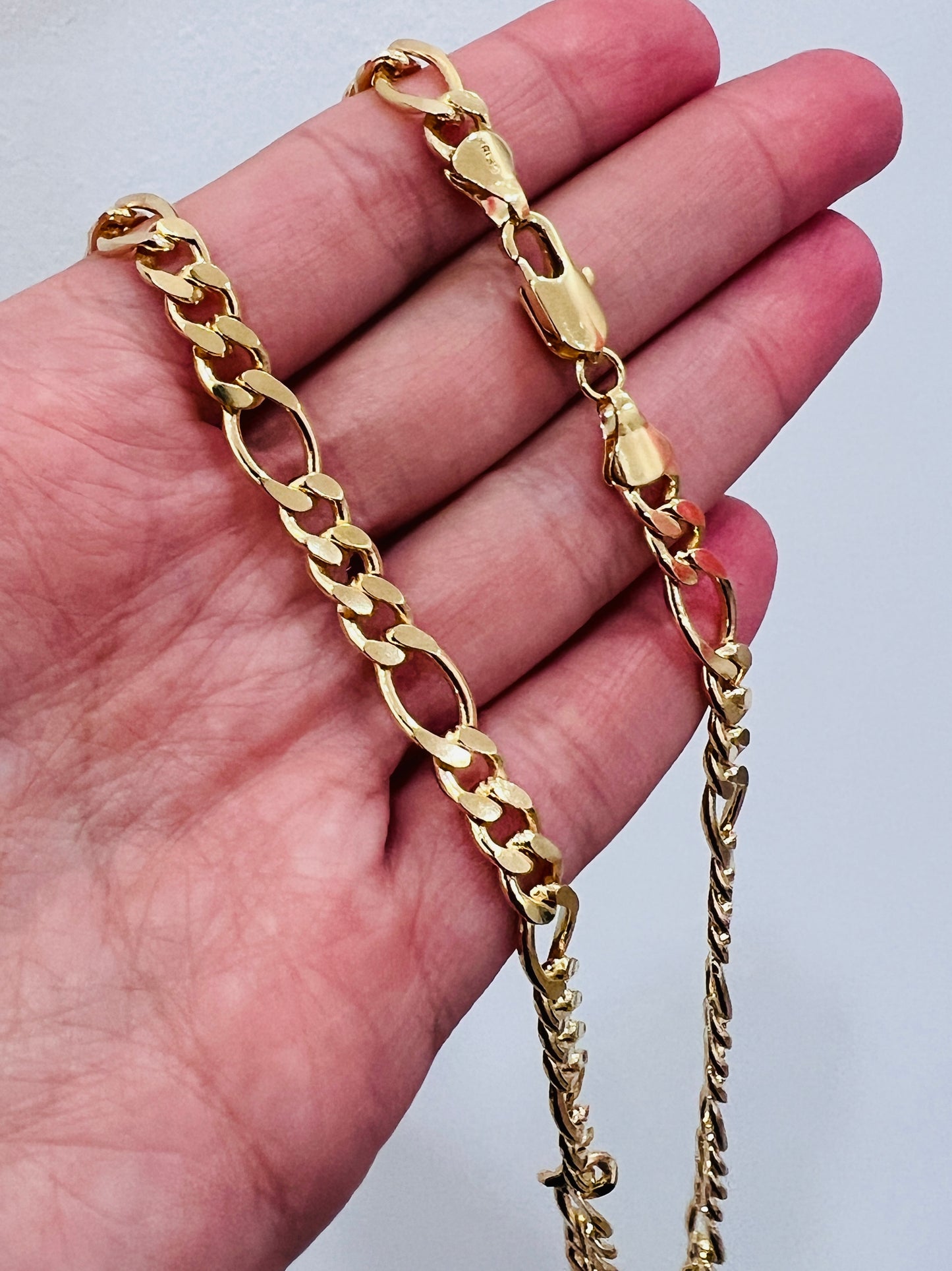 Gold Filled 6mm Figaro Chain