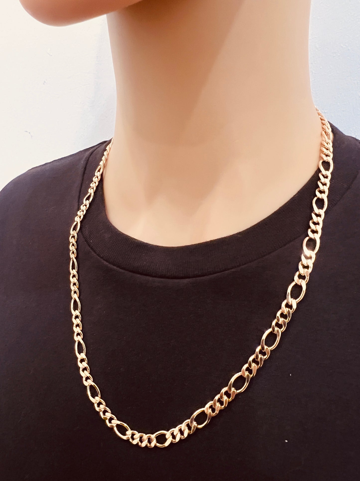 Gold Filled 6mm Figaro Chain