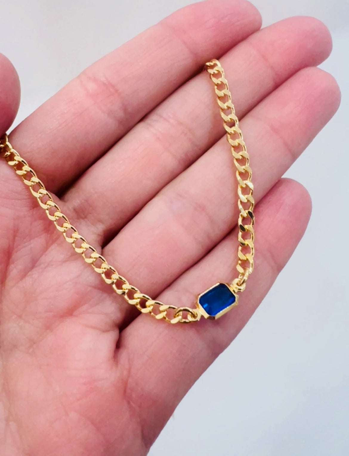 Gold Filled 4mm Gemstone Necklace