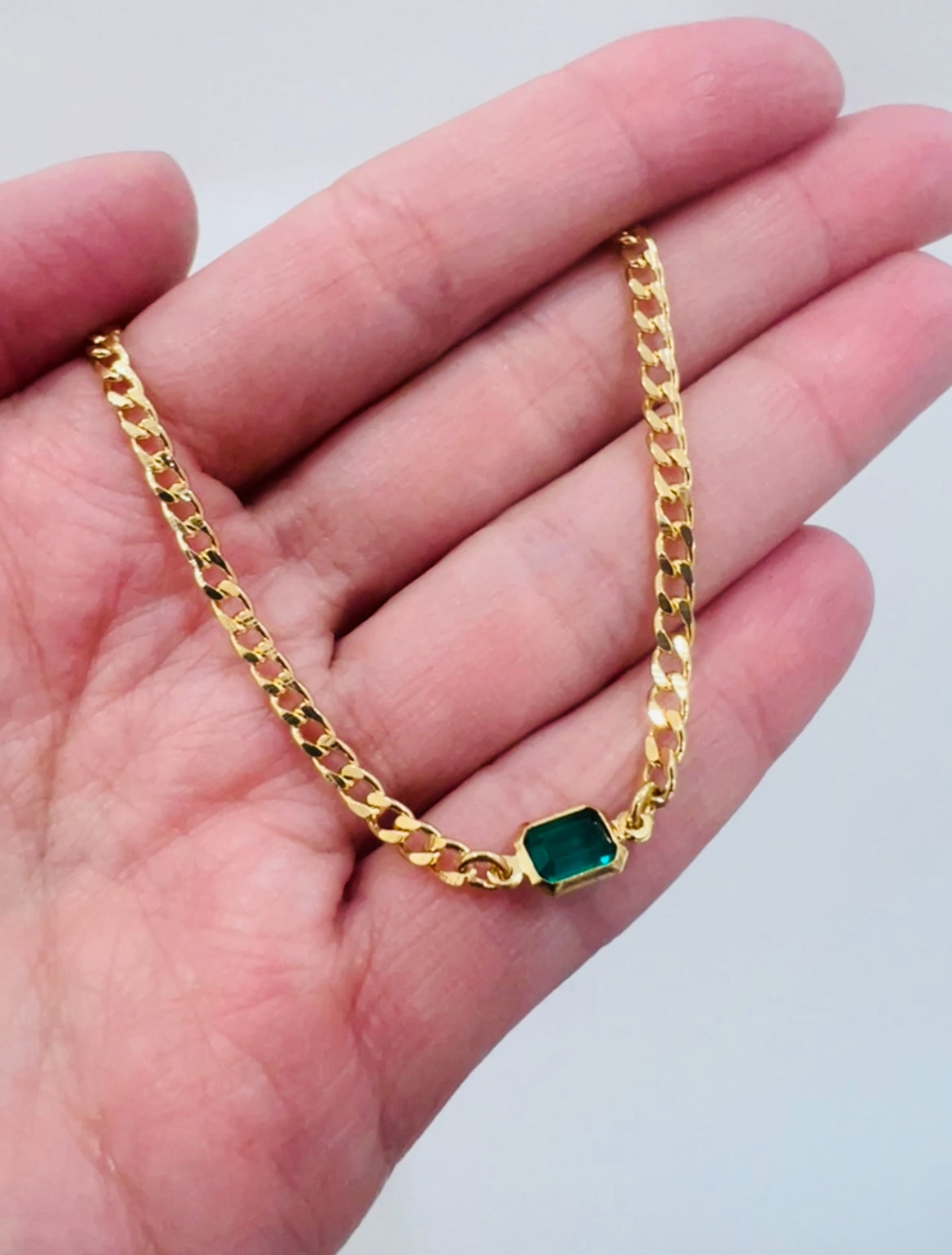 Gold Filled 4mm Gemstone Necklace