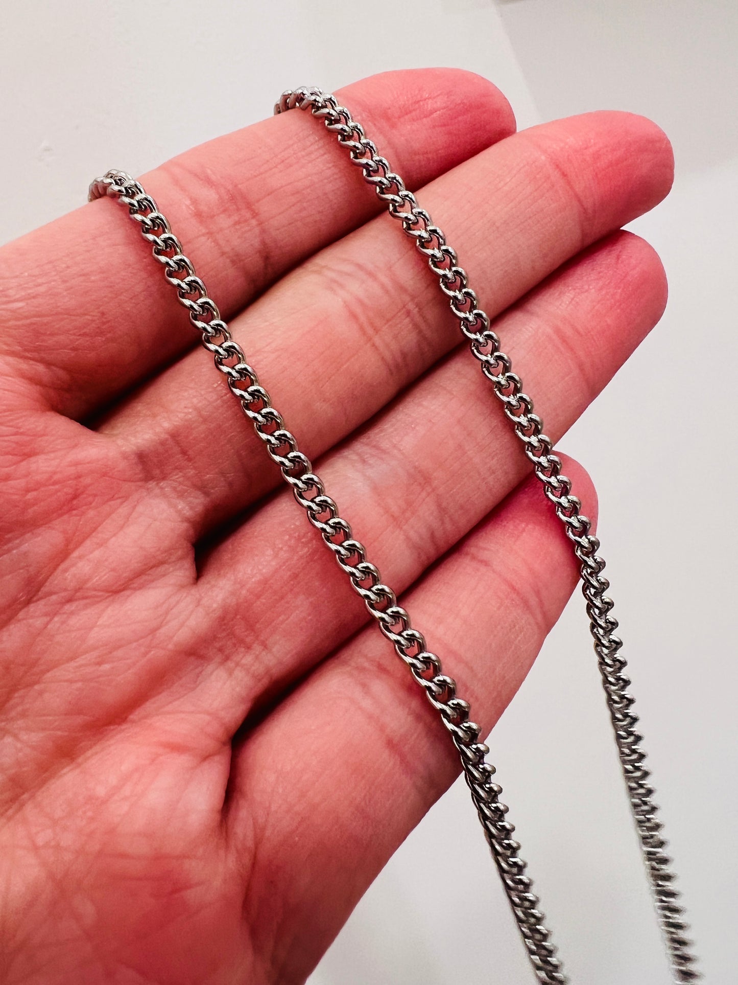 Stainless Steel 2mm Curb Chain