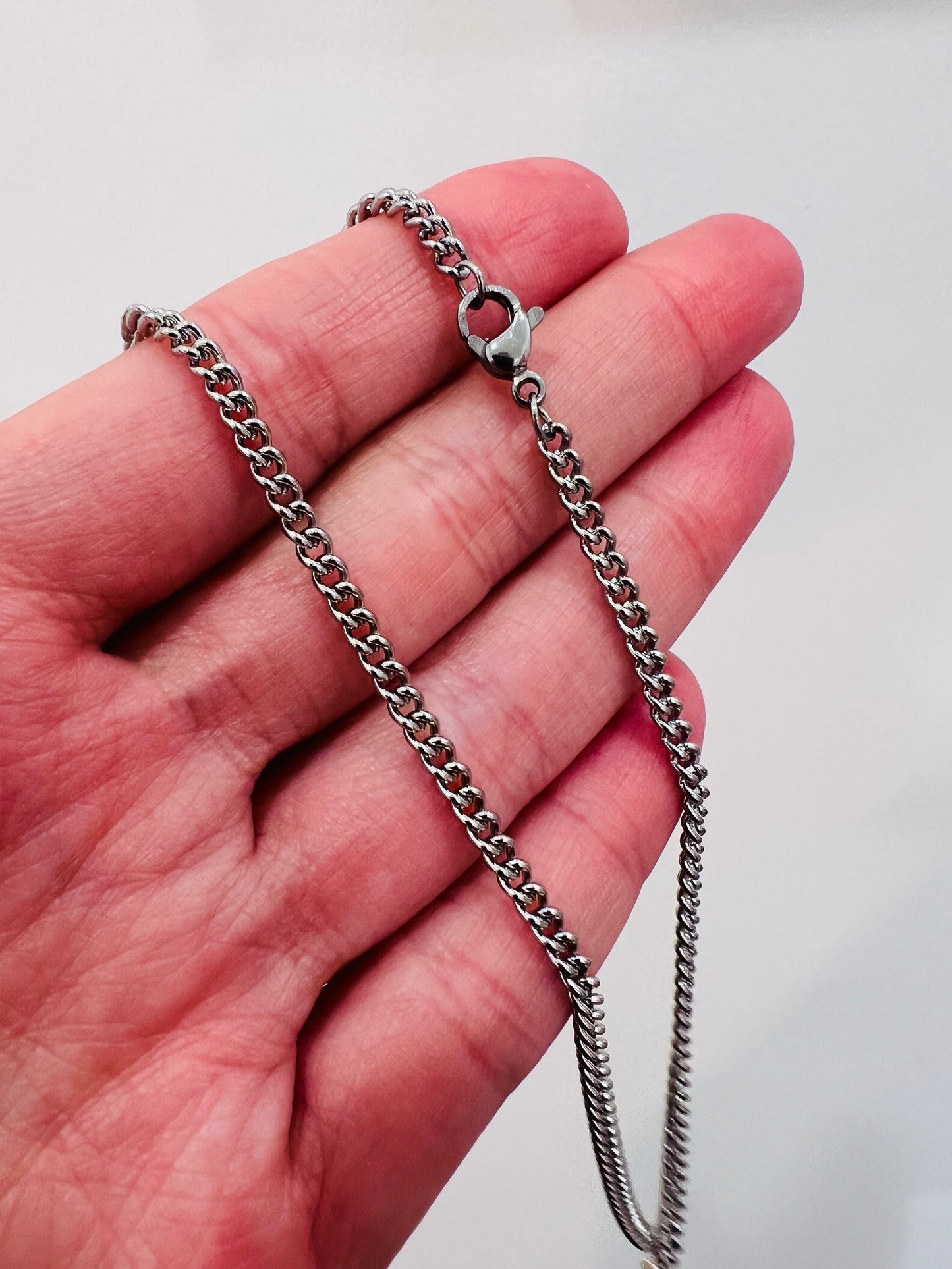 Stainless Steel 2mm Curb Chain