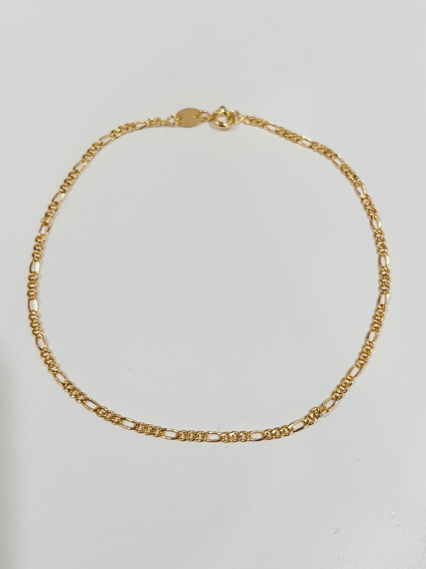 Gold Filled 1mm Figaro Bracelet