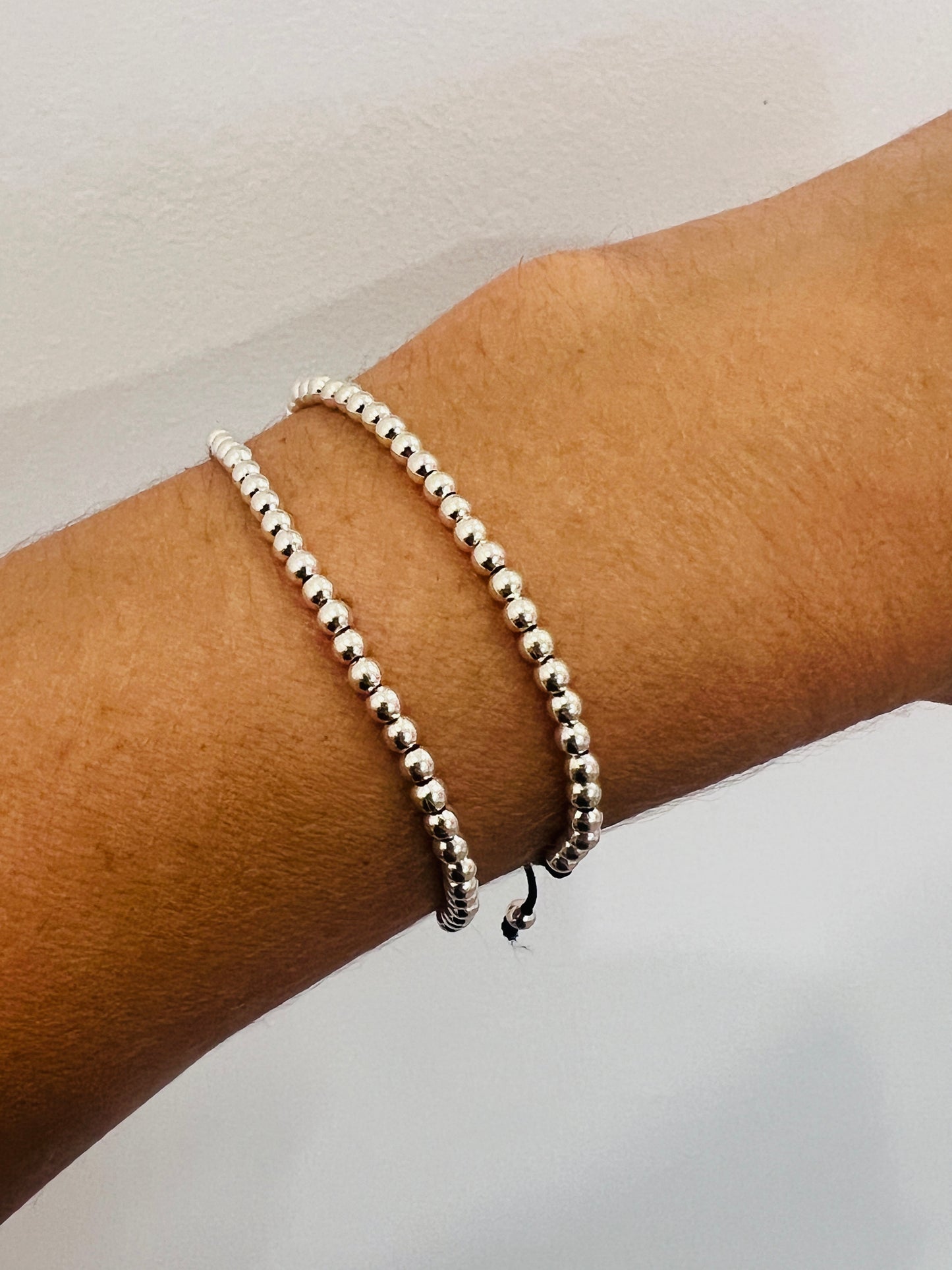 Sterling Silver 3mm Adjustable Bracelet