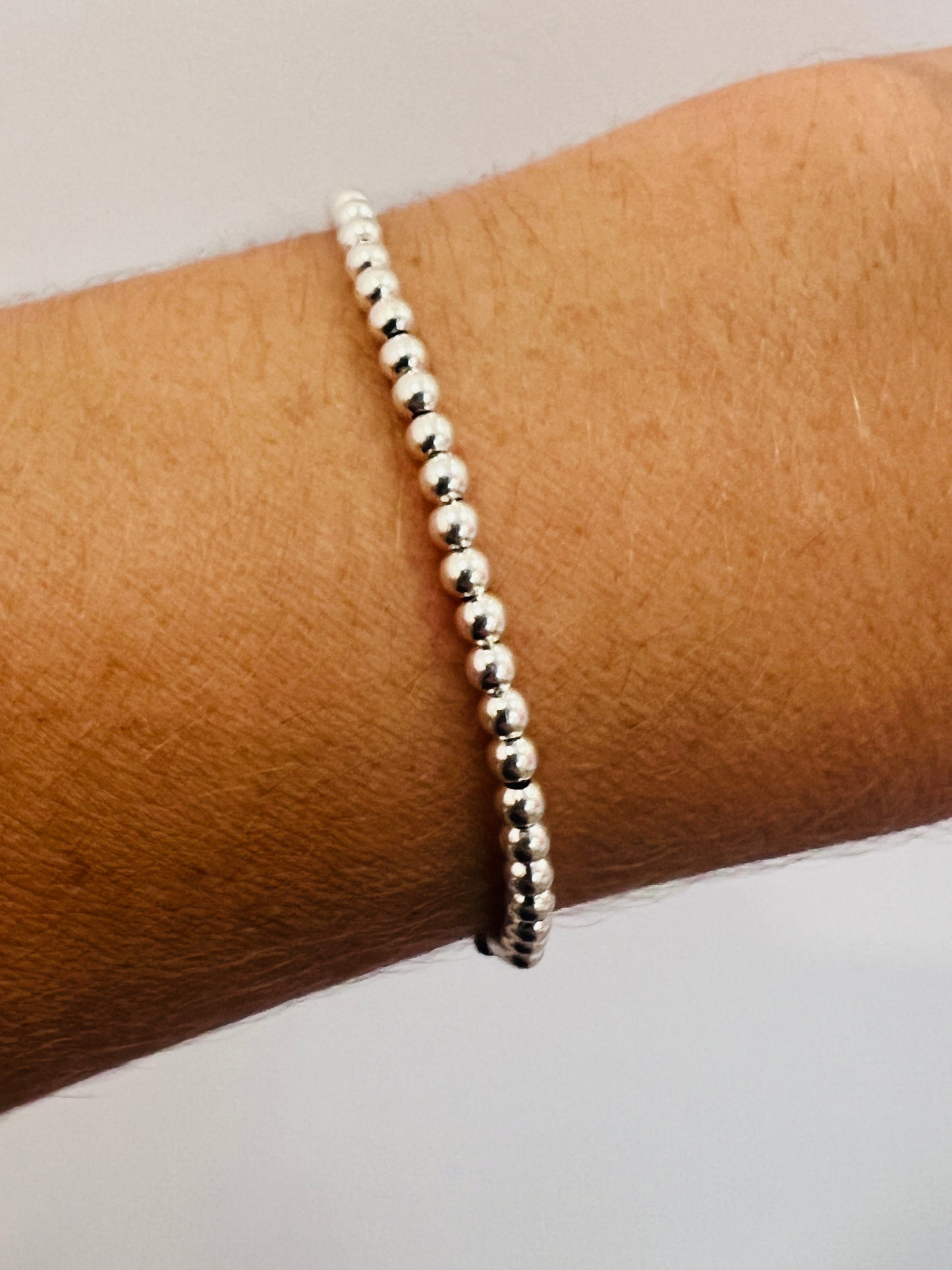 Sterling Silver 3mm Adjustable Bracelet