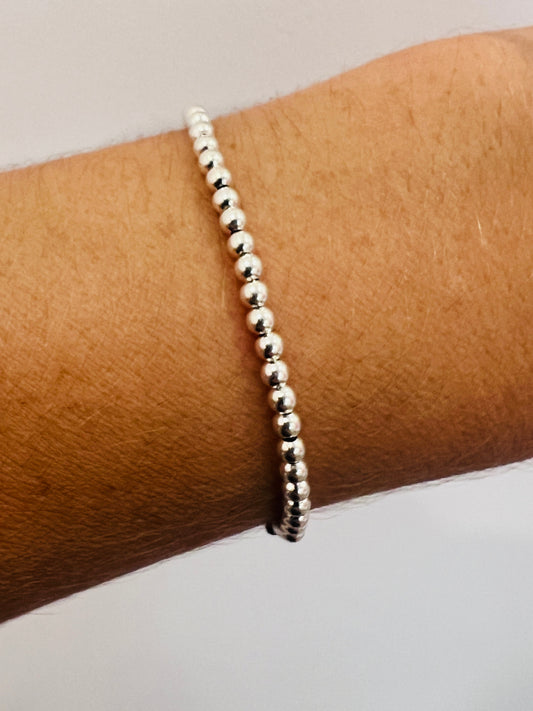 Sterling Silver 3mm Adjustable Bracelet