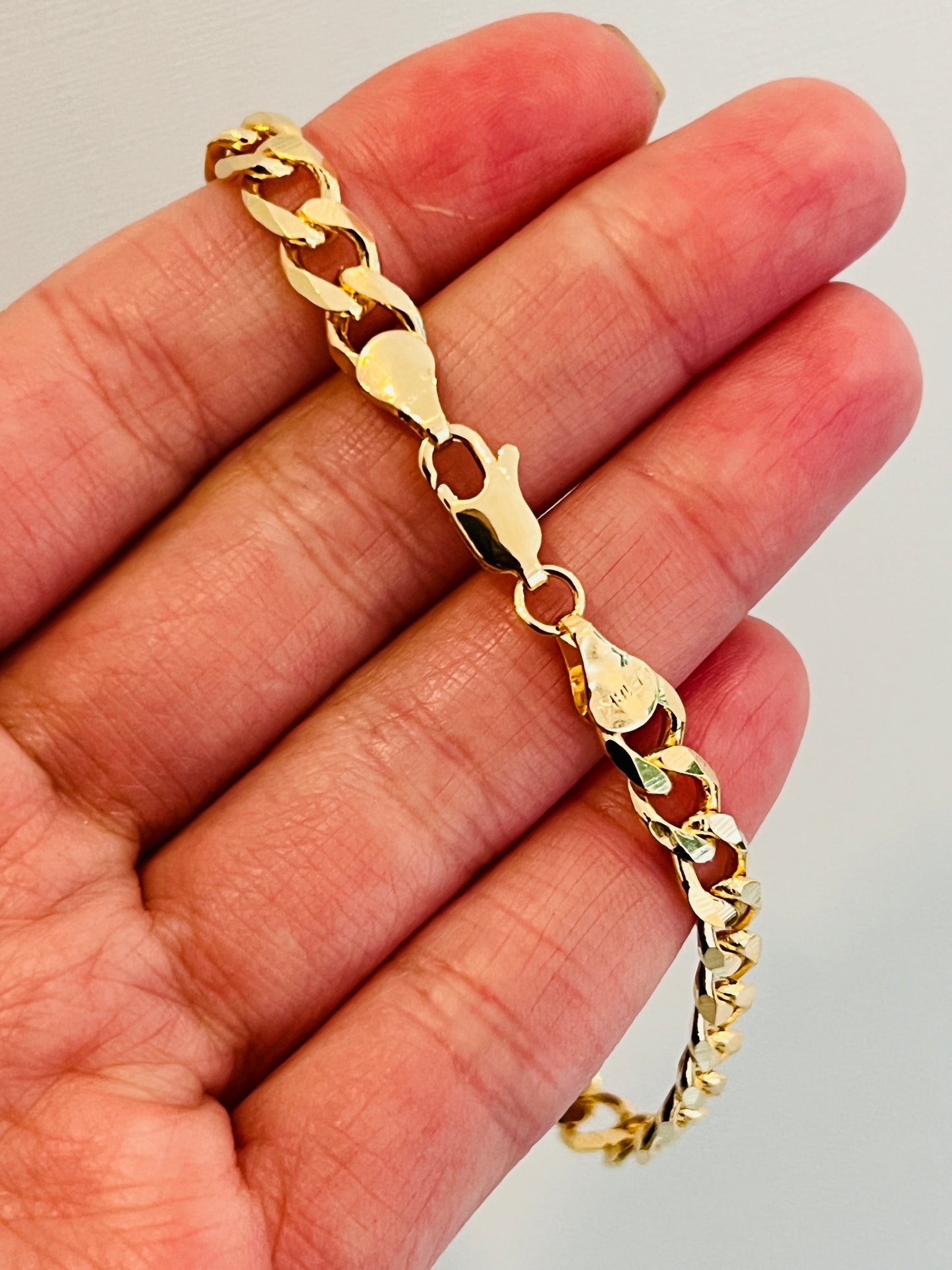 Gold Filled 5mm Curb Bracelet