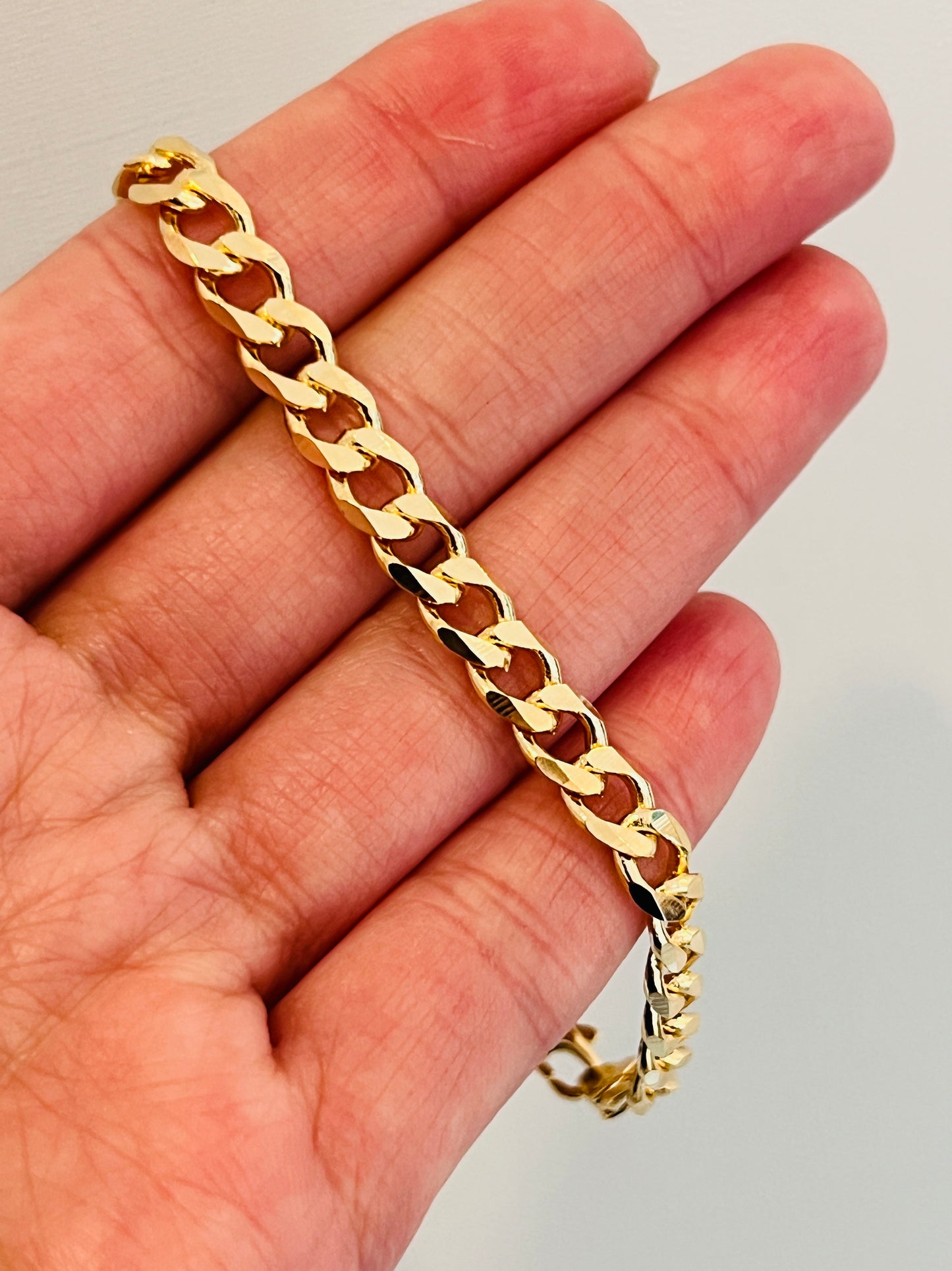 Gold Filled 5mm Curb Bracelet