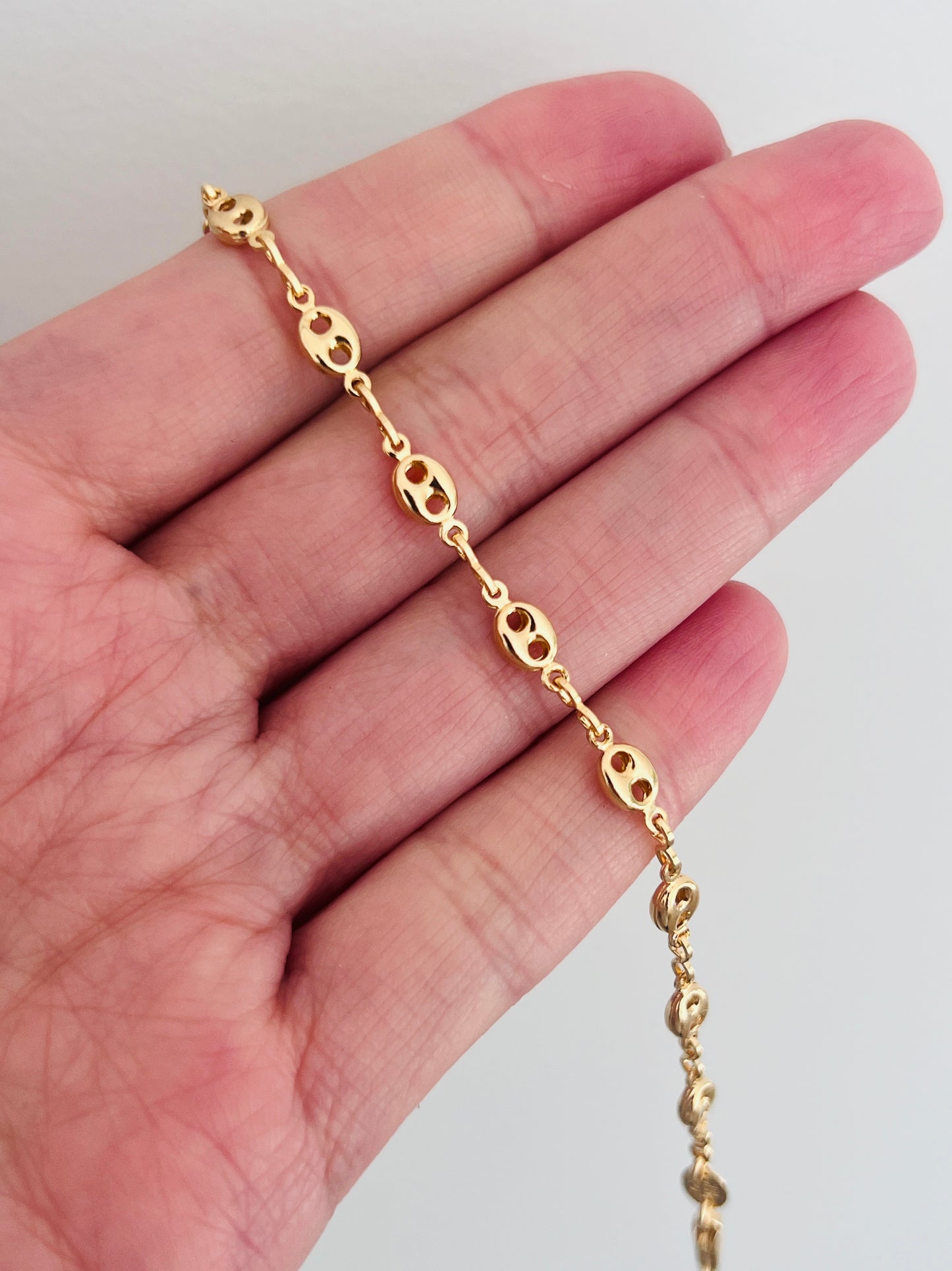 Gold Filled 4.5mm Puff Bracelet