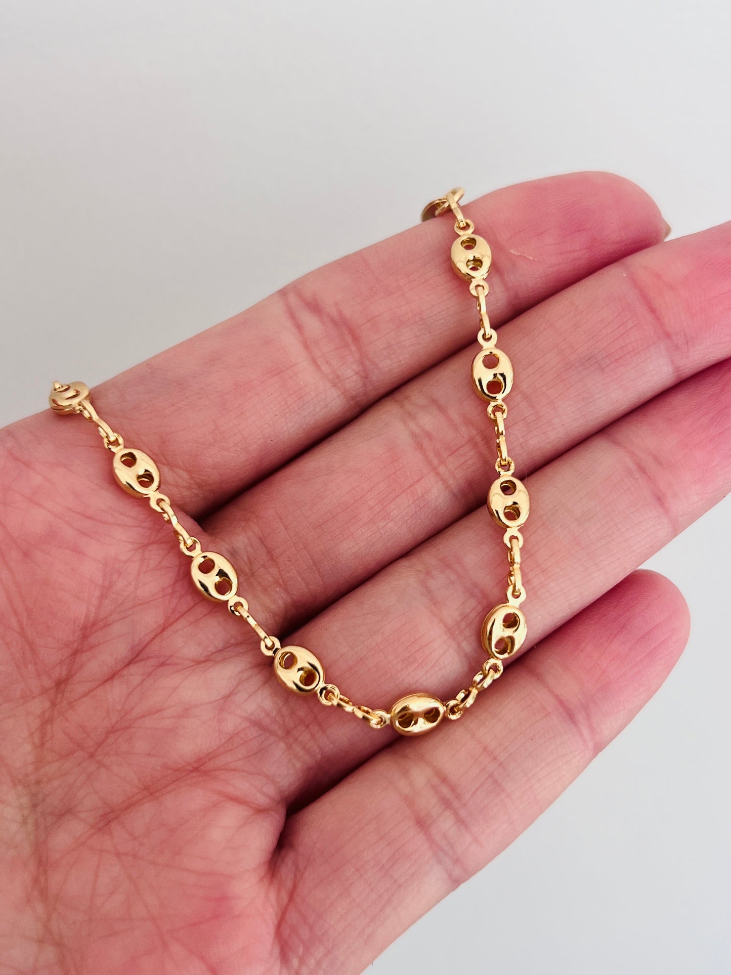 Gold Filled 4.5mm Puff Bracelet