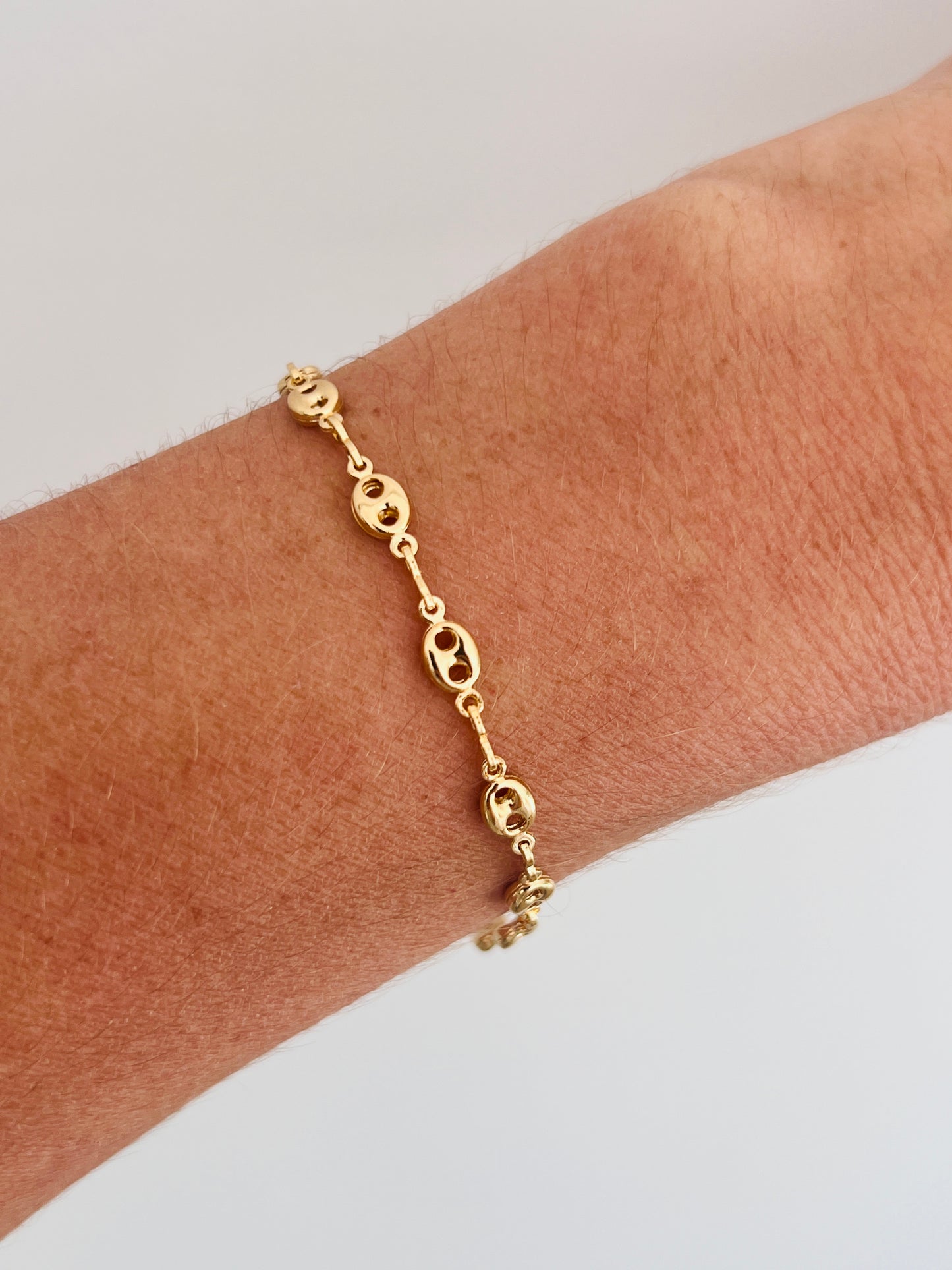 Gold Filled 4.5mm Puff Bracelet