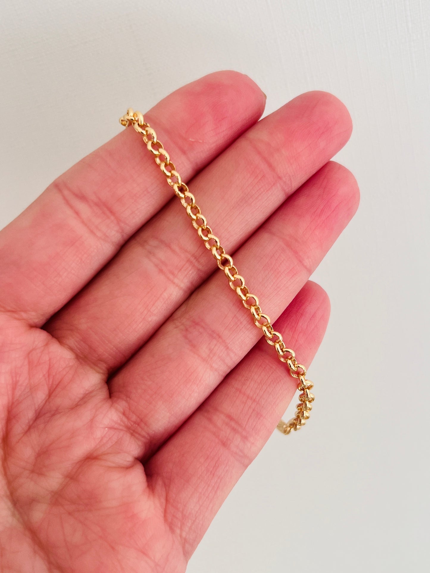 Gold Filled 2mm Cable Bracelet