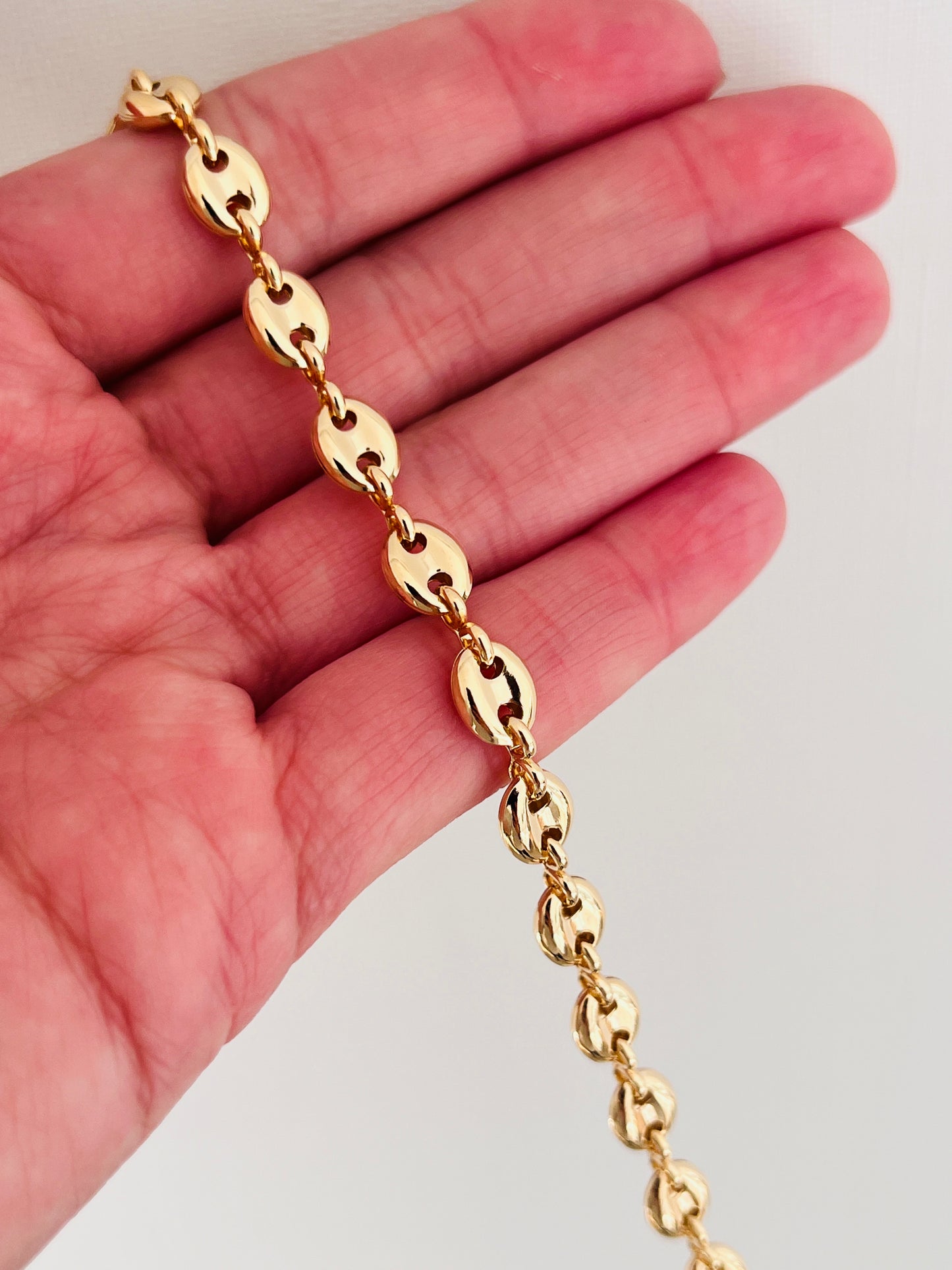 Gold Filled 6mm Puff Bracelet