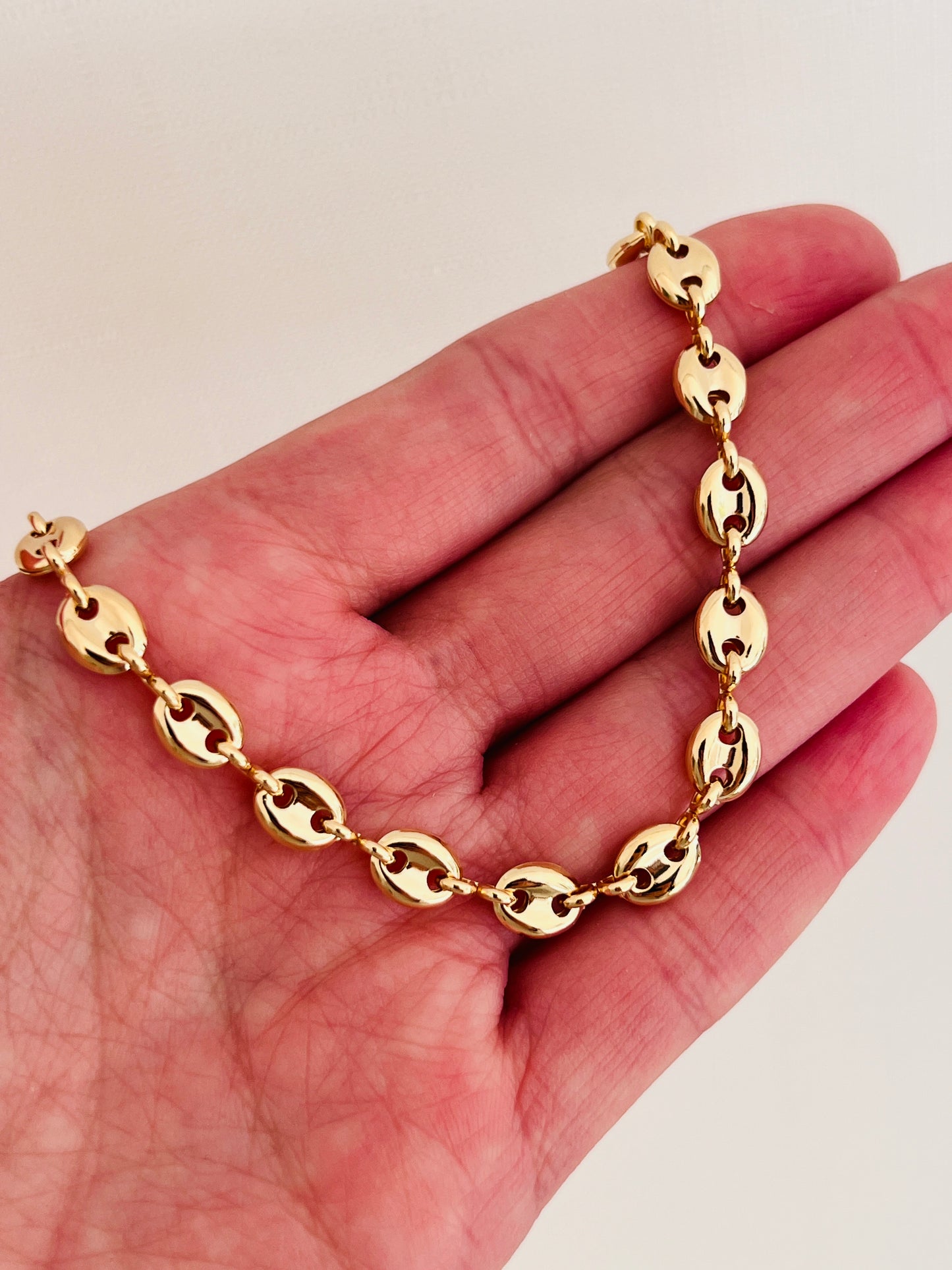 Gold Filled 6mm Puff Bracelet