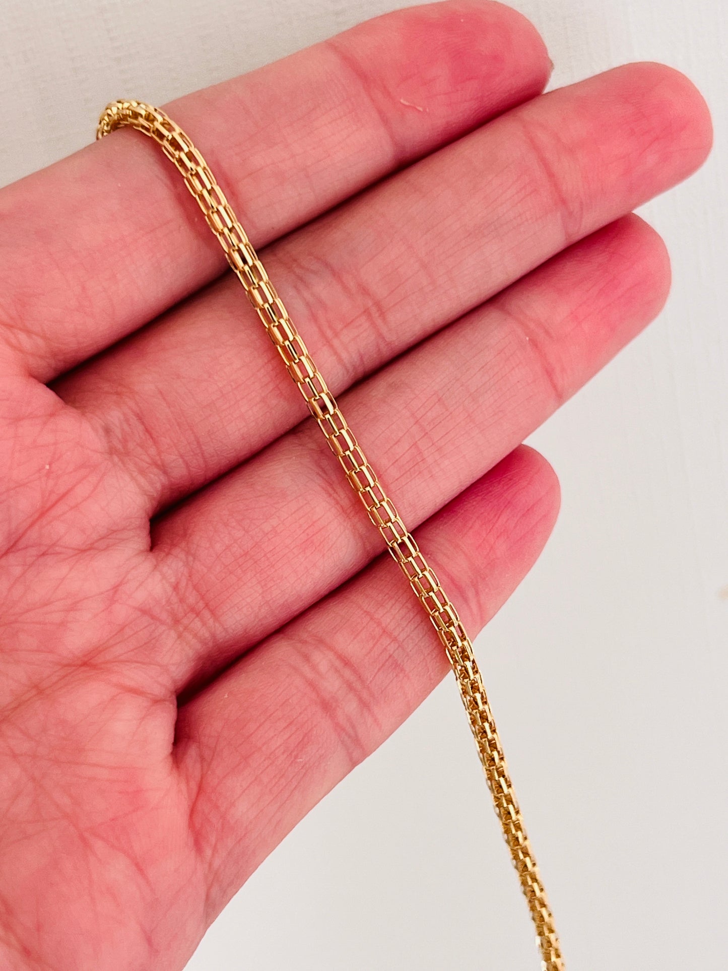 Gold Filled 2mm Mesh Bracelet