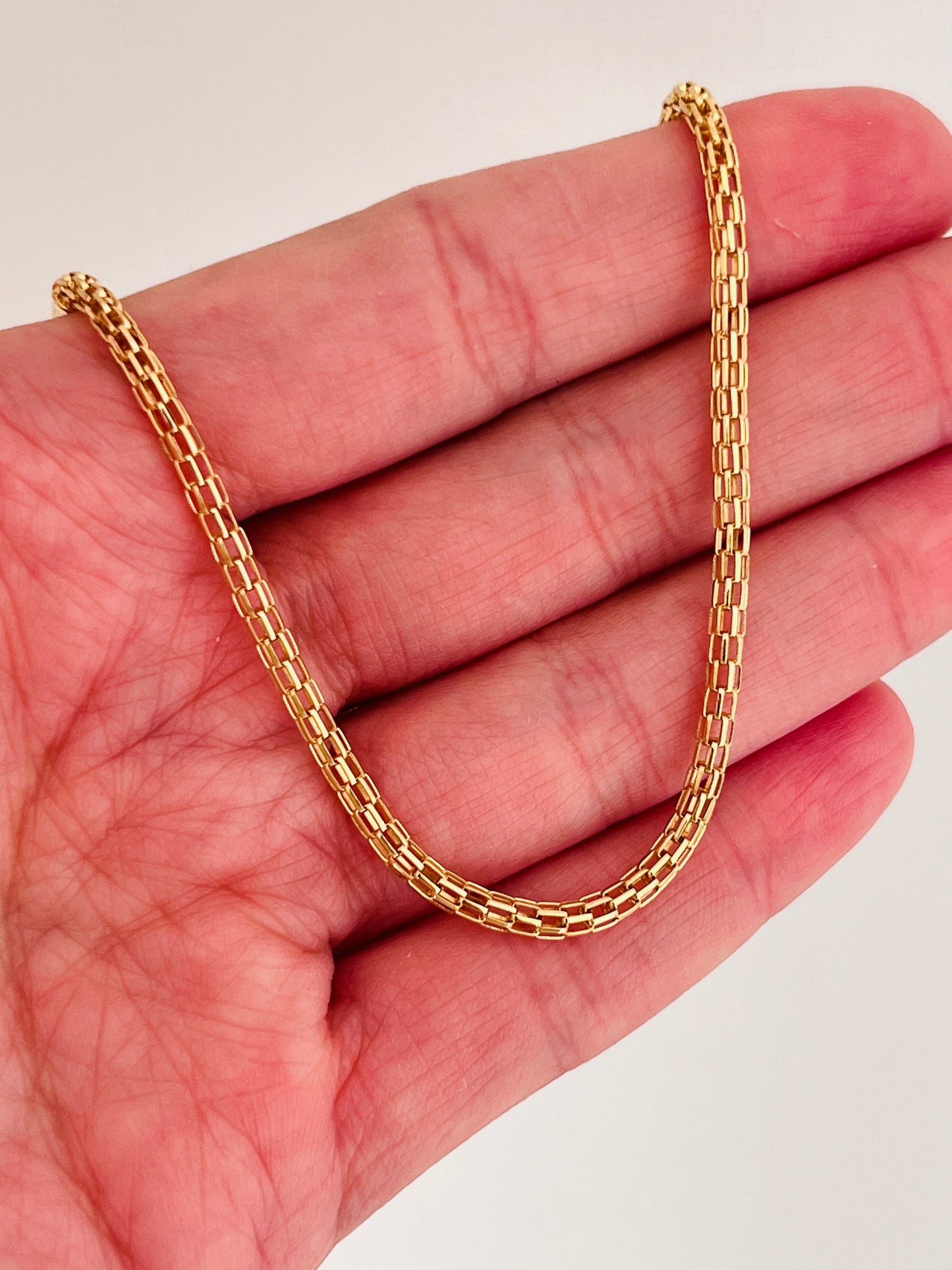 Gold Filled 2mm Mesh Bracelet