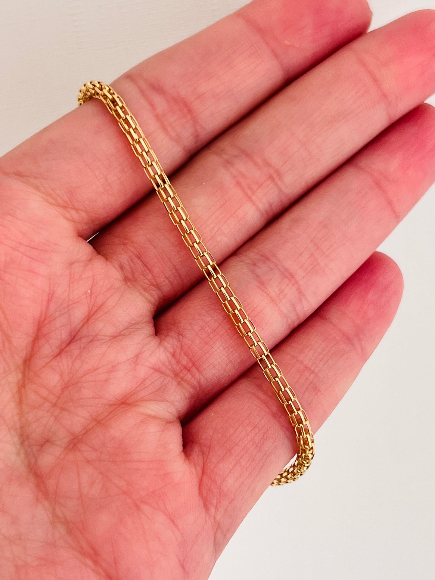 Gold Filled 2mm Mesh Bracelet