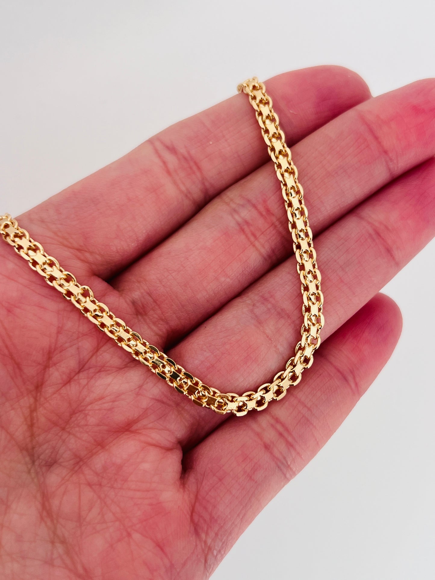 Gold Filled 3mm Mesh Bracelet