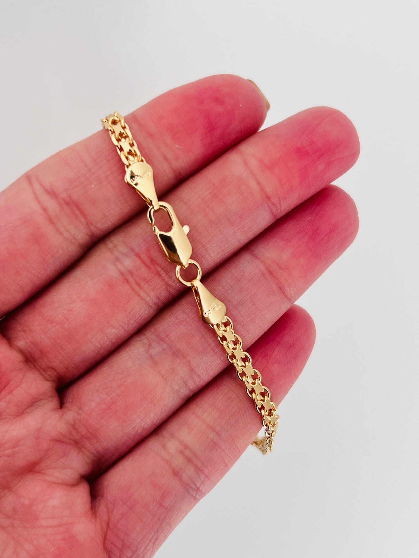 Gold Filled 3mm Mesh Bracelet