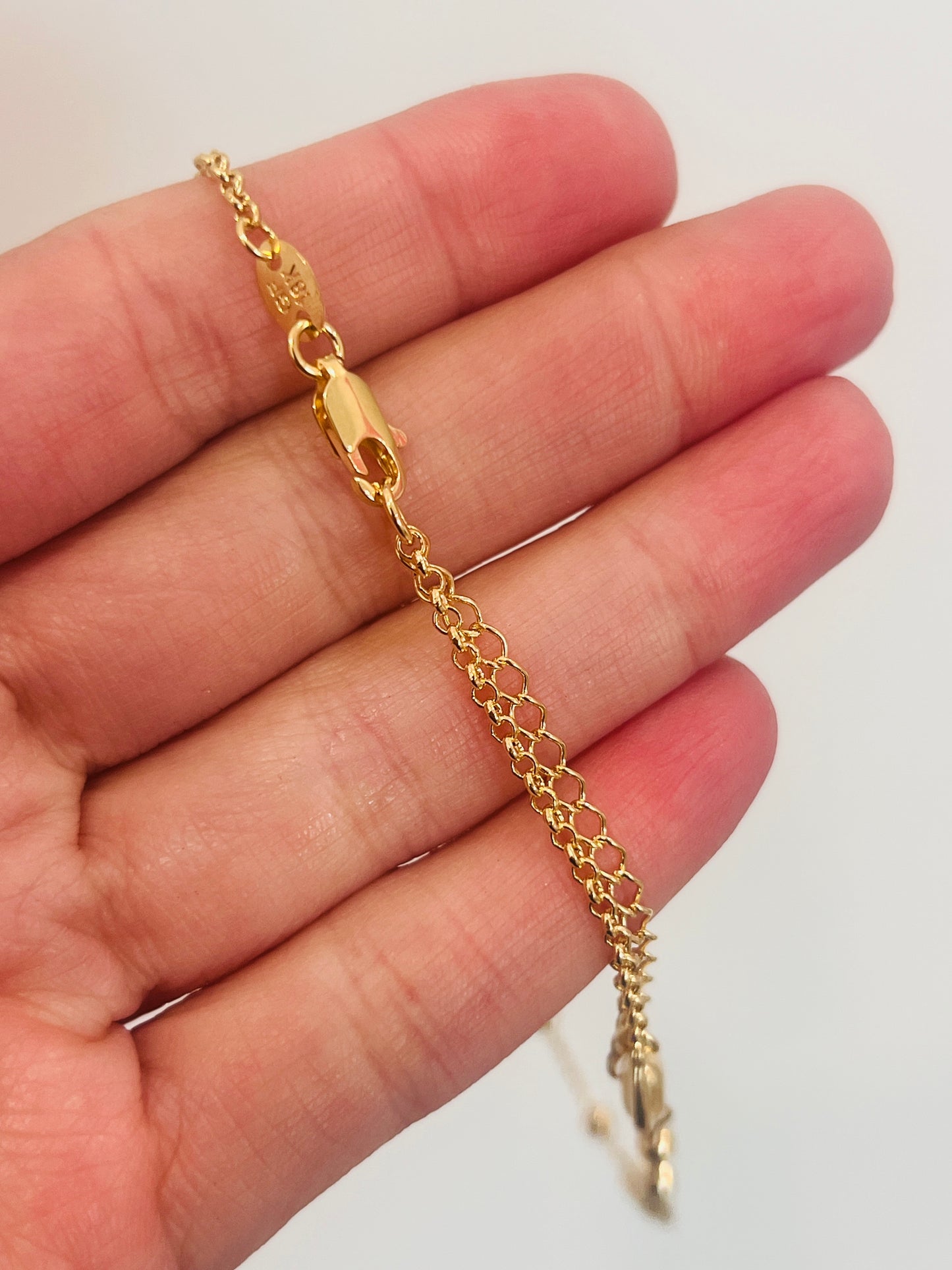 Gold Filled Heart Anklet