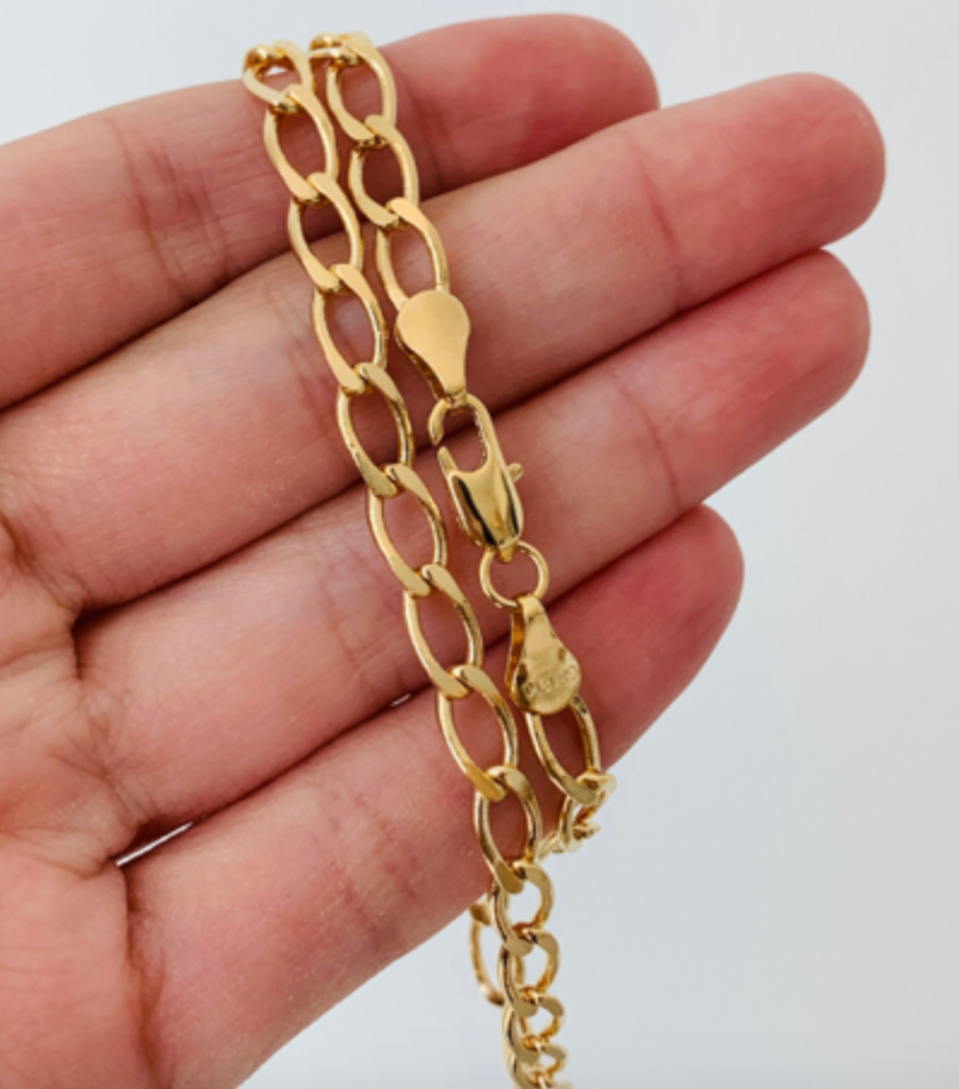 Gold Filled 5mm Curb Necklace