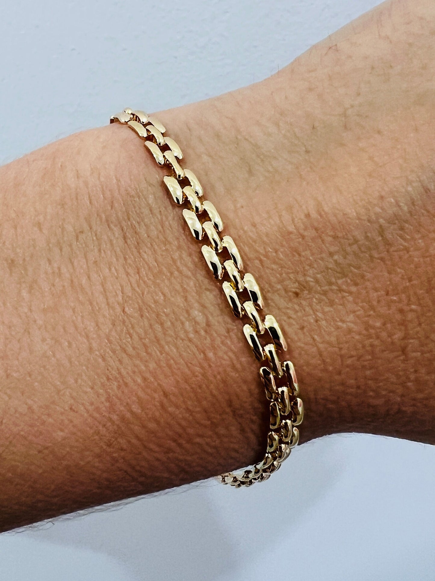 Gold Filled 3.5mm Link Bracelet