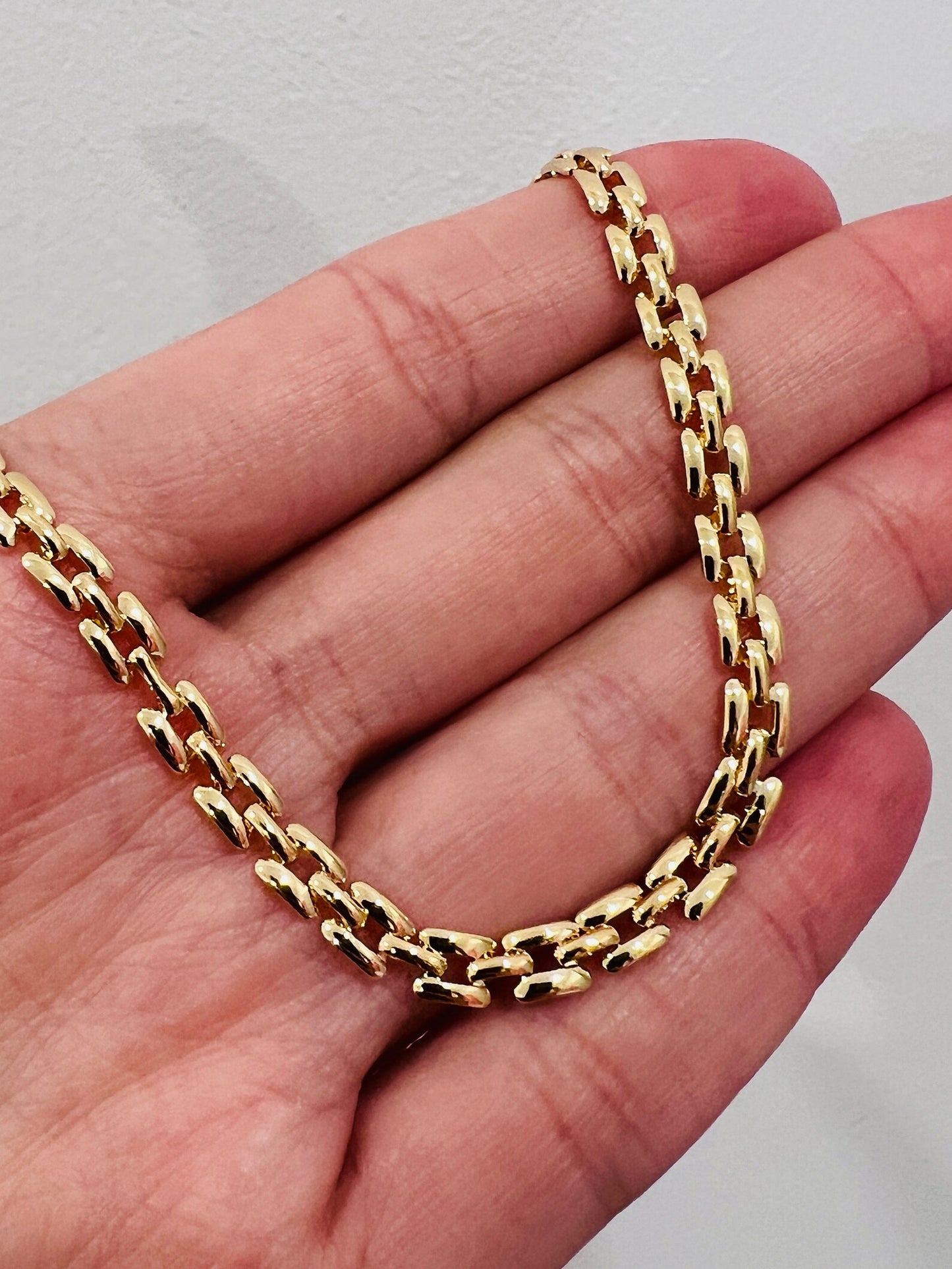 Gold Filled 3.5mm Link Bracelet