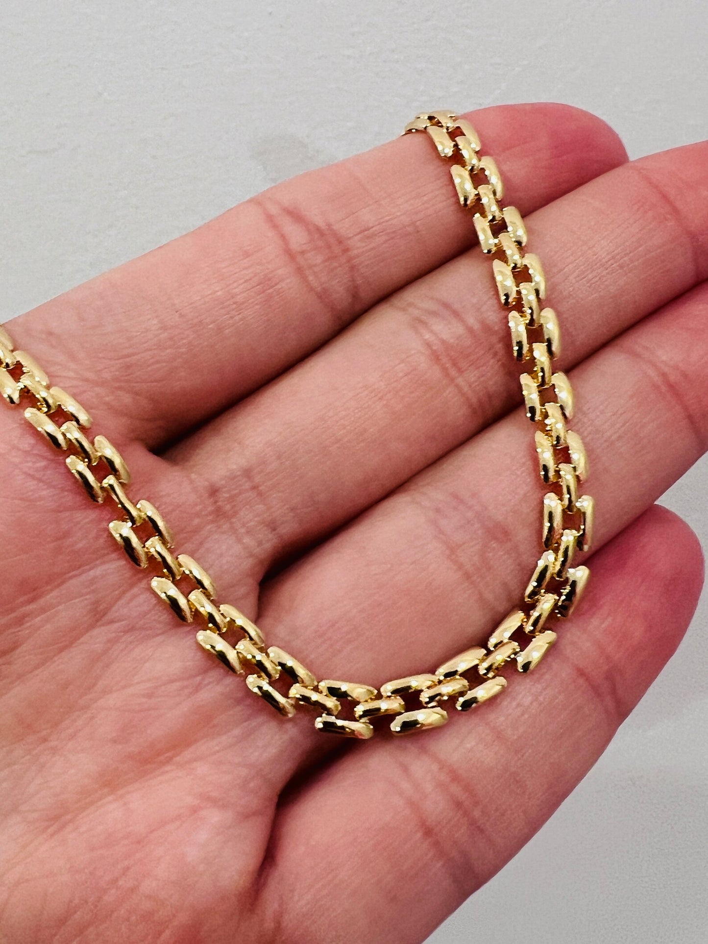 Gold Filled 3.5mm Link Bracelet