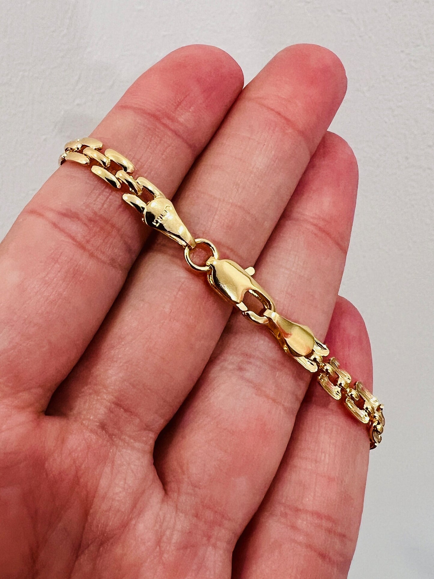 Gold Filled 3.5mm Link Bracelet