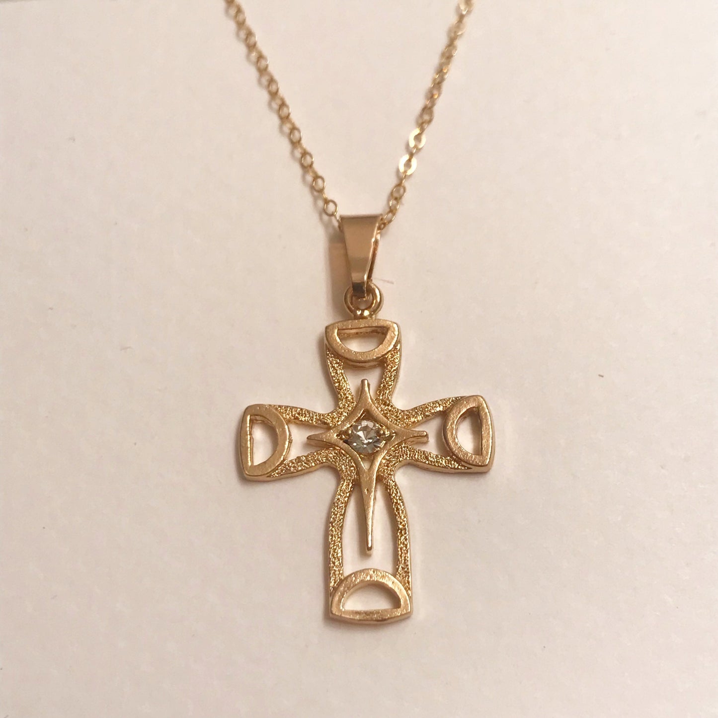 Gold Filled Cross Necklace