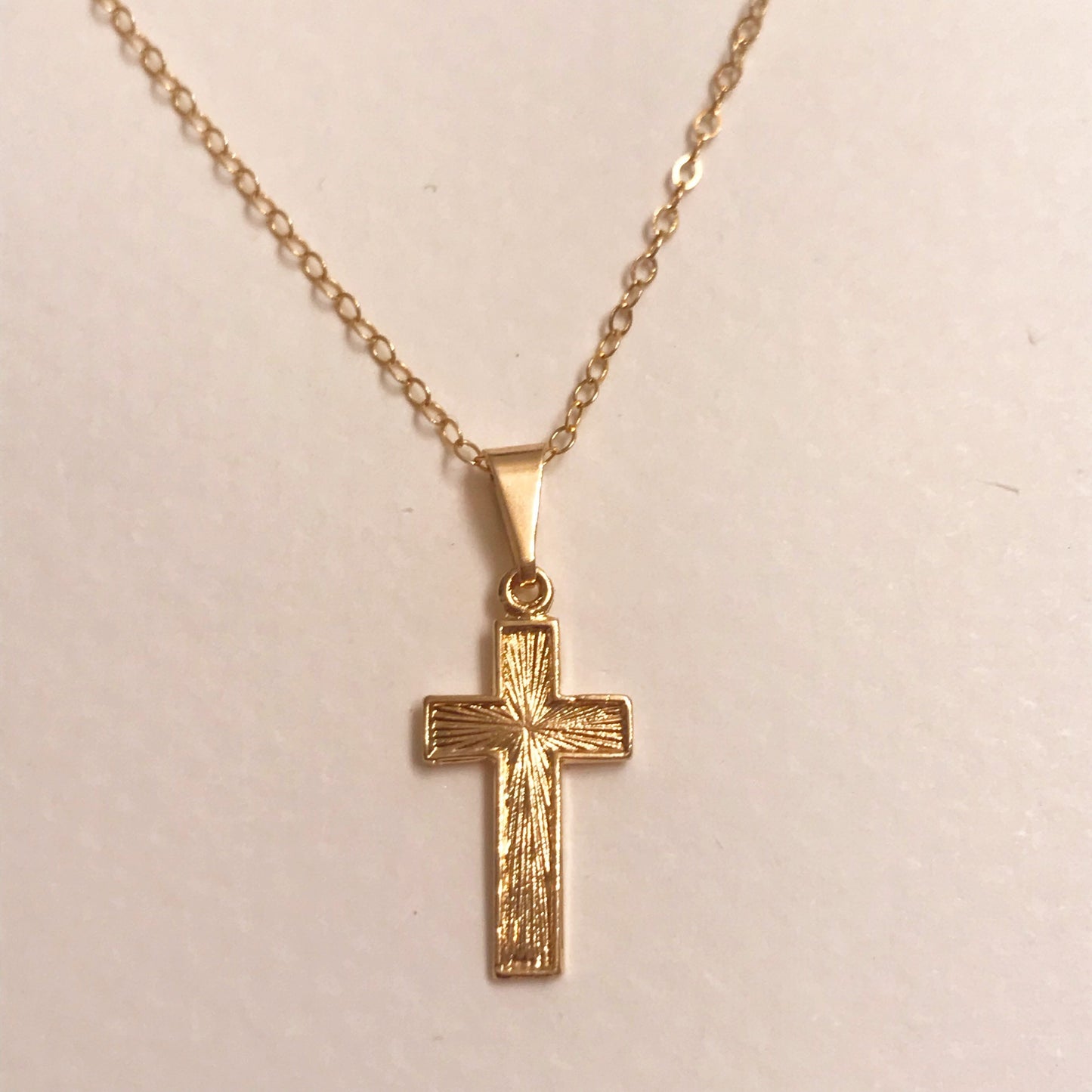 Gold Filled Cross Necklace