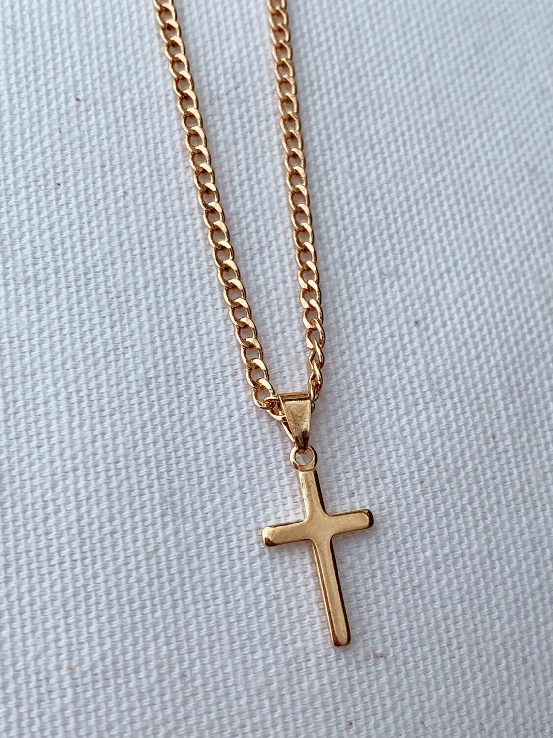 Gold Filled Cross Necklace