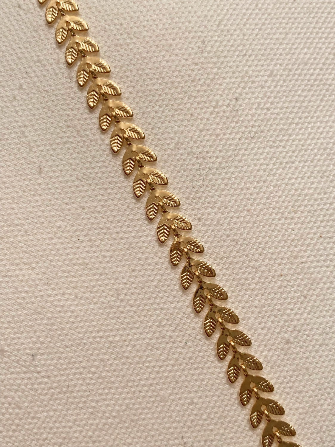 Gold Filled Chevron Bracelet