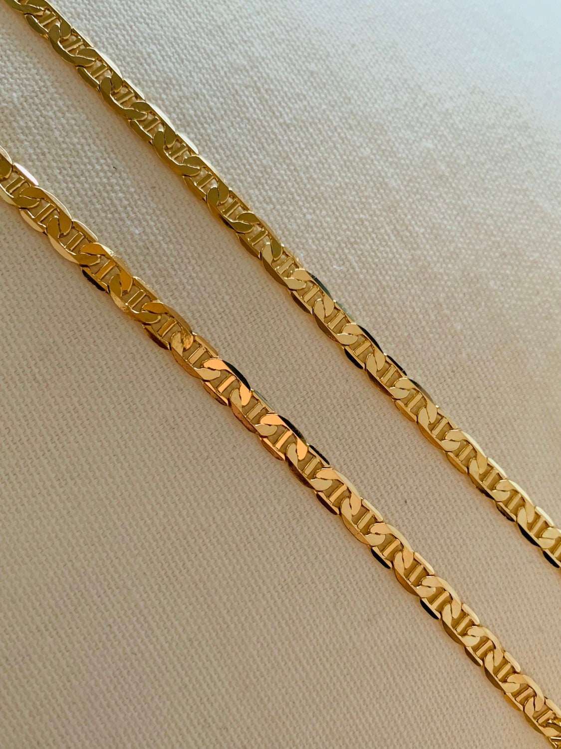 Men's Chain, Mariner Link Chain, Gold Filled Necklace, Mens Jewelry,Mens Necklace,Mens Gift,Jewelry for Men,Necklace for Men,Present for Men