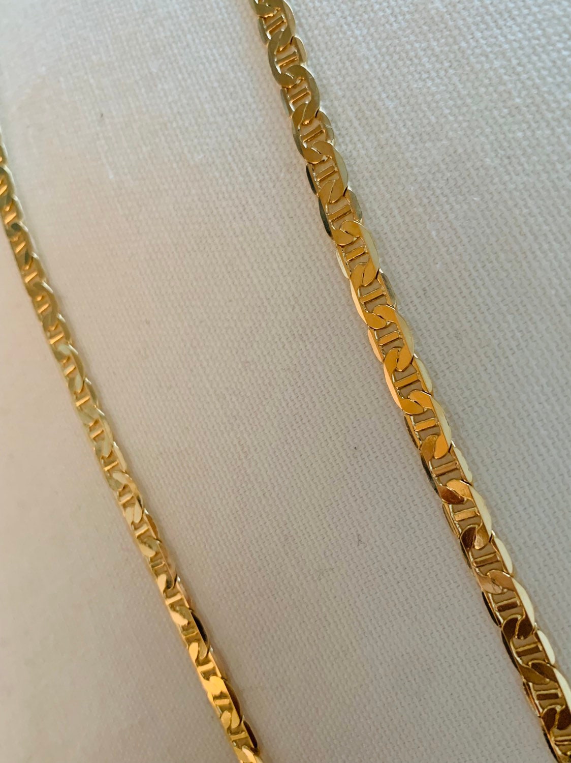 Men's Chain, Mariner Link Chain, Gold Filled Necklace, Mens Jewelry,Mens Necklace,Mens Gift,Jewelry for Men,Necklace for Men,Present for Men