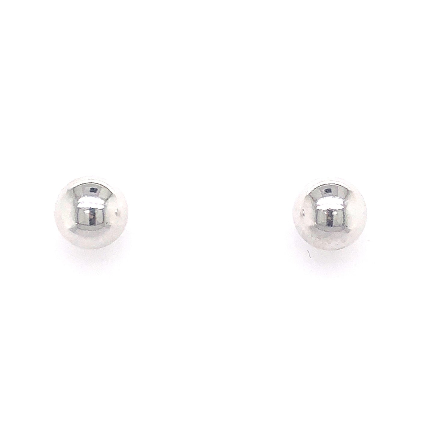 Sterling Silver 8mm Stud Earrings