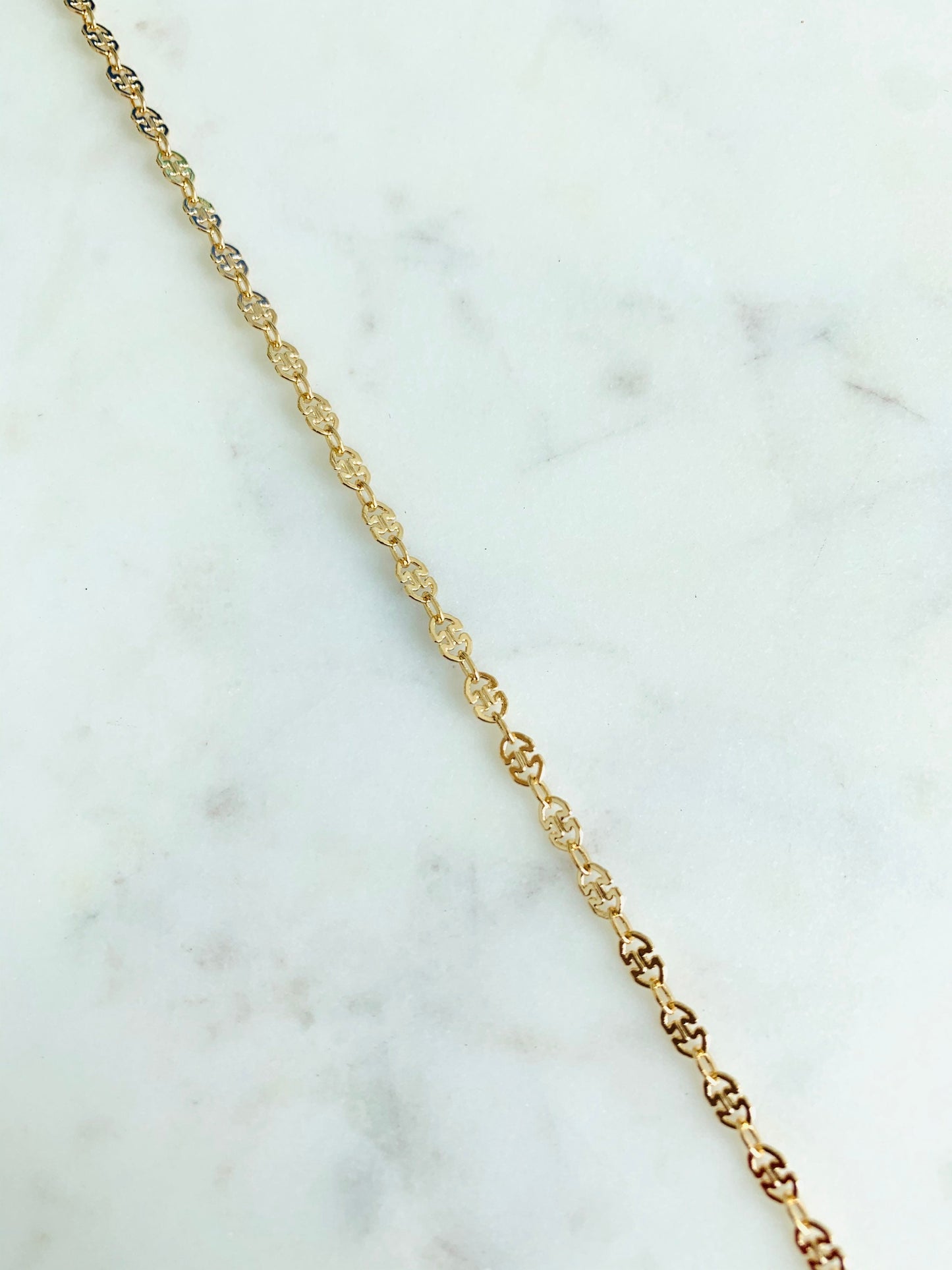 Gold Filled Link Chain Anklet