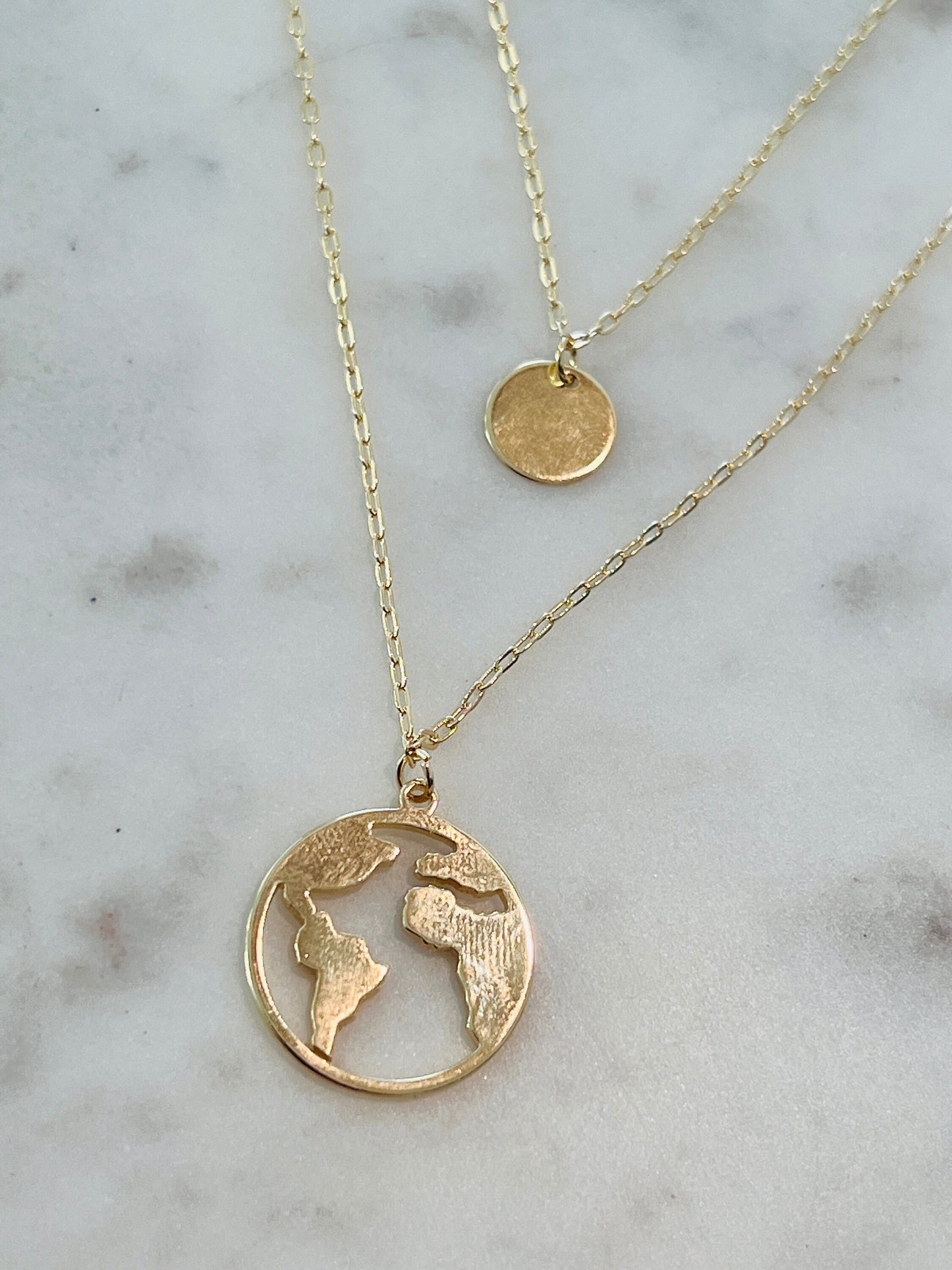 Gold Filled Layered Wanderlust Necklace